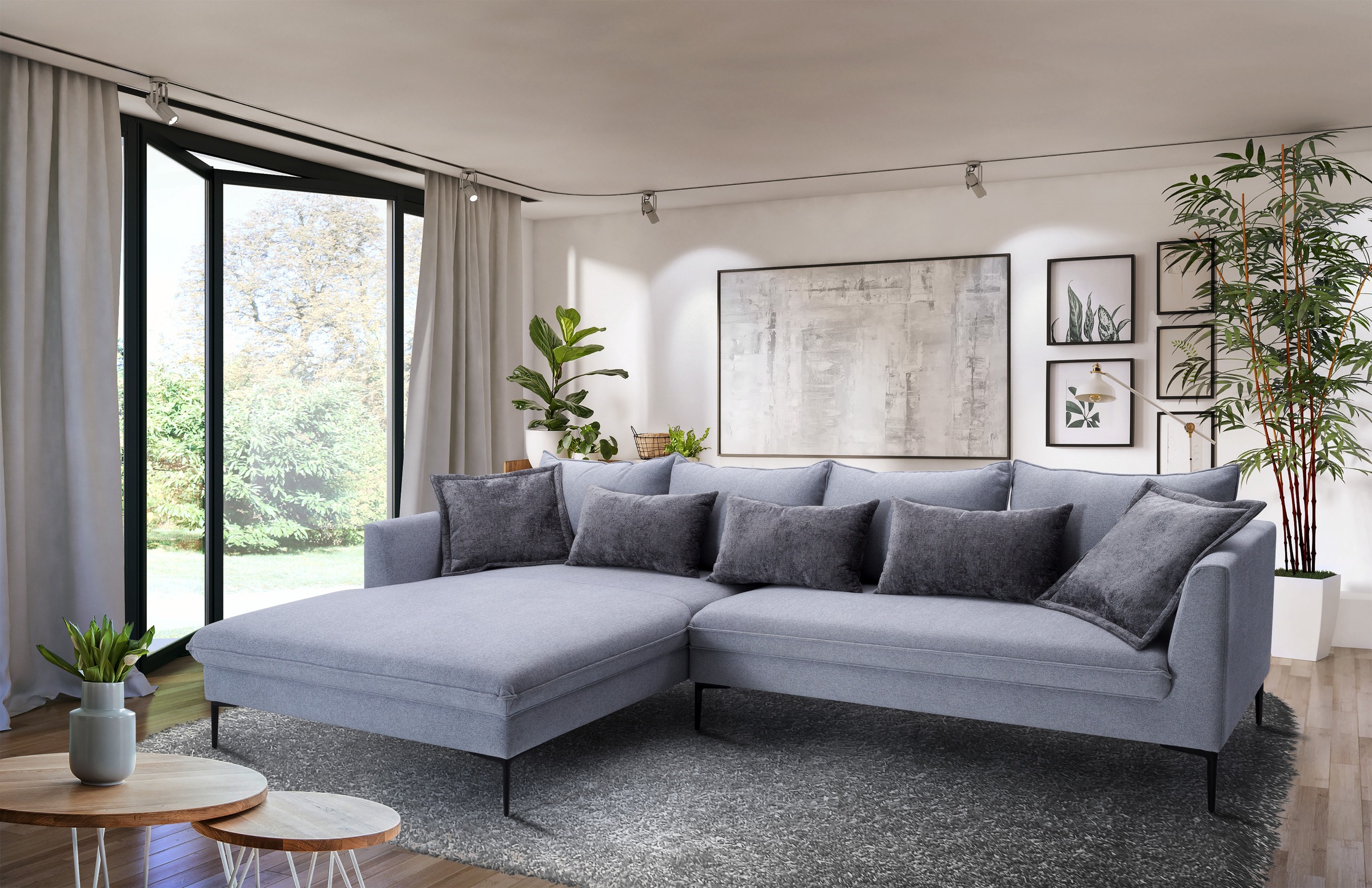 exxpo - sofa fashion Ecksofa »Piazza, elegant und edel, Designsofa mit toll günstig online kaufen