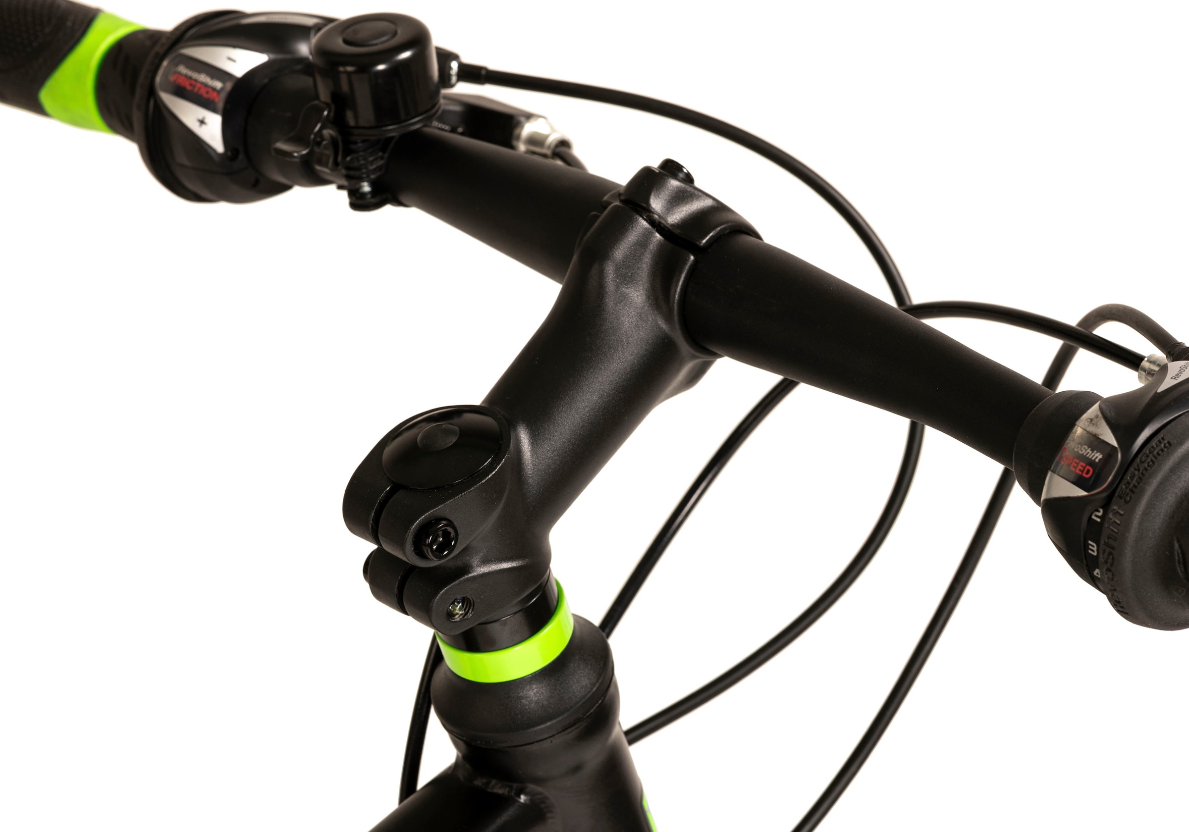 WYLD Mountainbike »Mountainbike Hardtail 29'' Sharp Schwarz-Grün 21 Gänge«, 21 Gang, Kettenschaltung