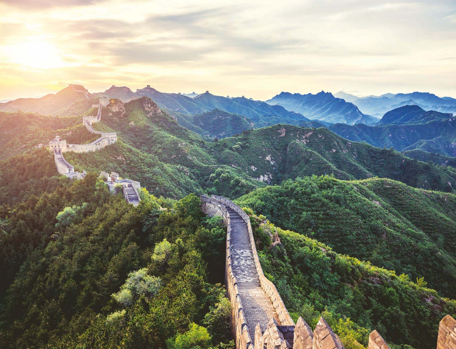 Ravensburger Puzzle »Chinesische Mauer im Sonnenlicht«, Made in Germany