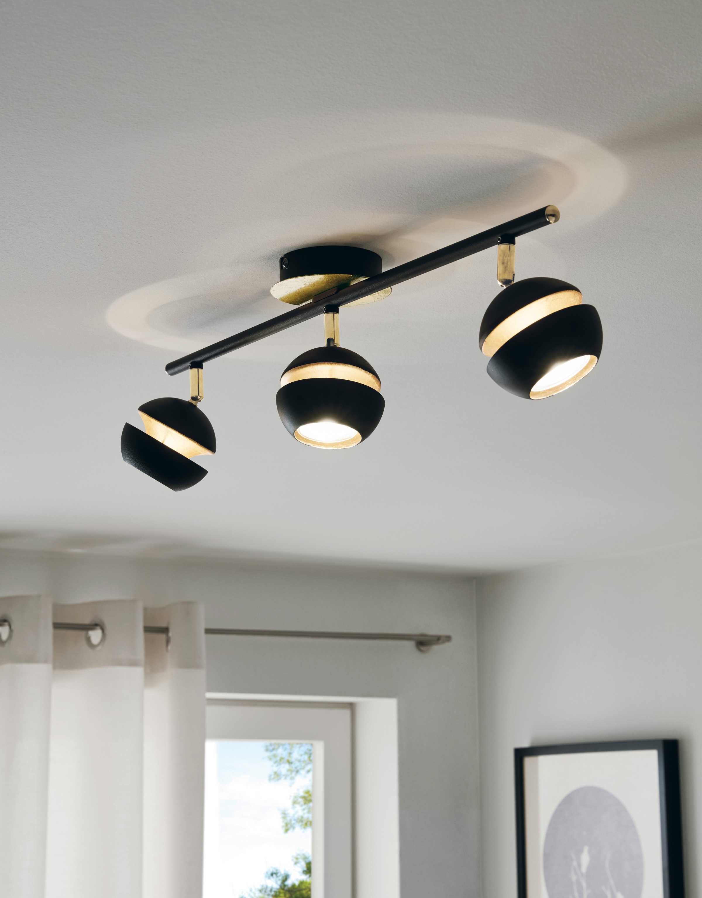 EGLO LED Deckenstrahler »NOCITO«, 3 flammig, Leuchtmittel GU10   LED wechse günstig online kaufen