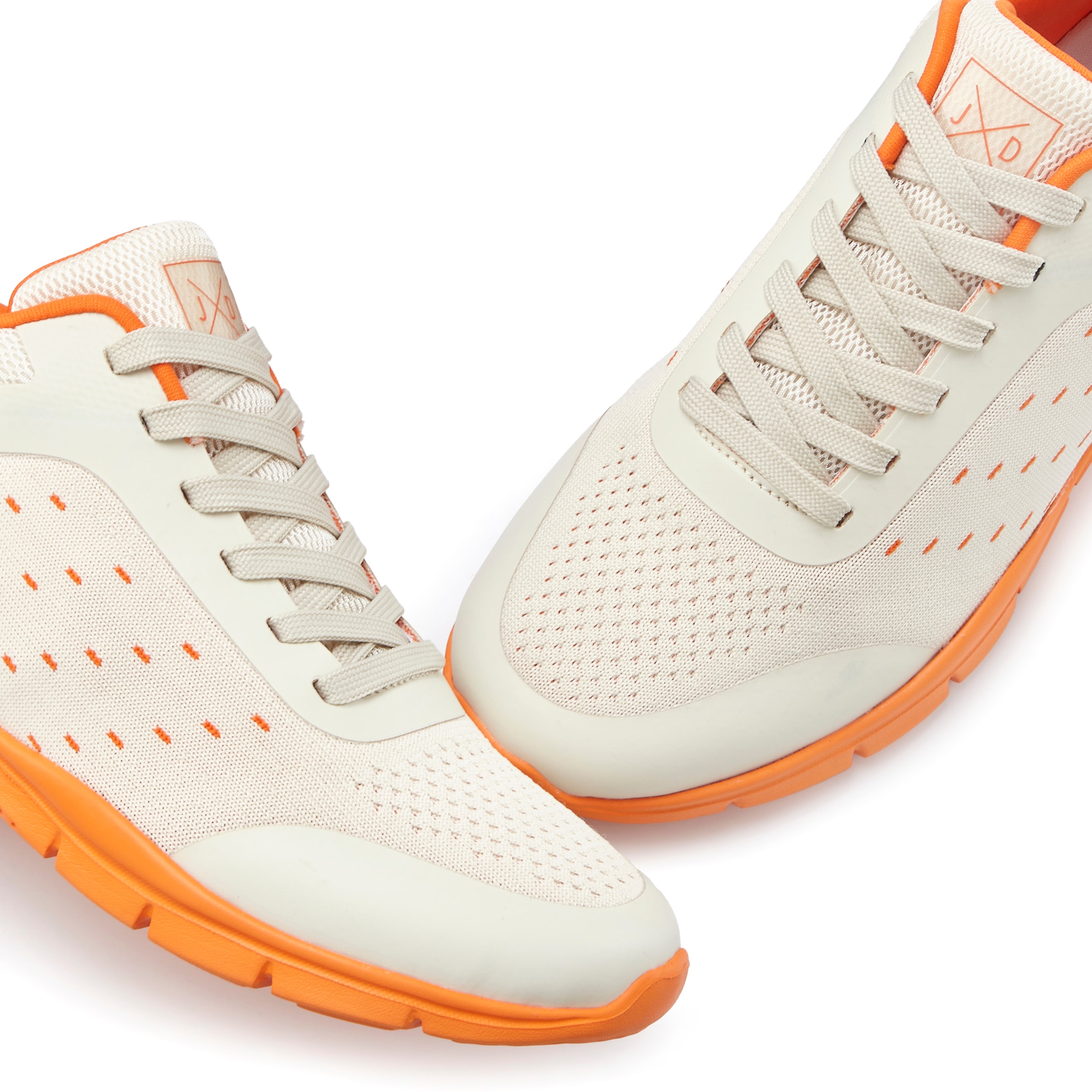 John Devin Sneaker »Schnürschuh, Freizeitschuhe, Schnürhalbschuhe, Halbschuh, Turnschuh«  im sportiven Look mit farbiger und flexibler Sohle VEGAN