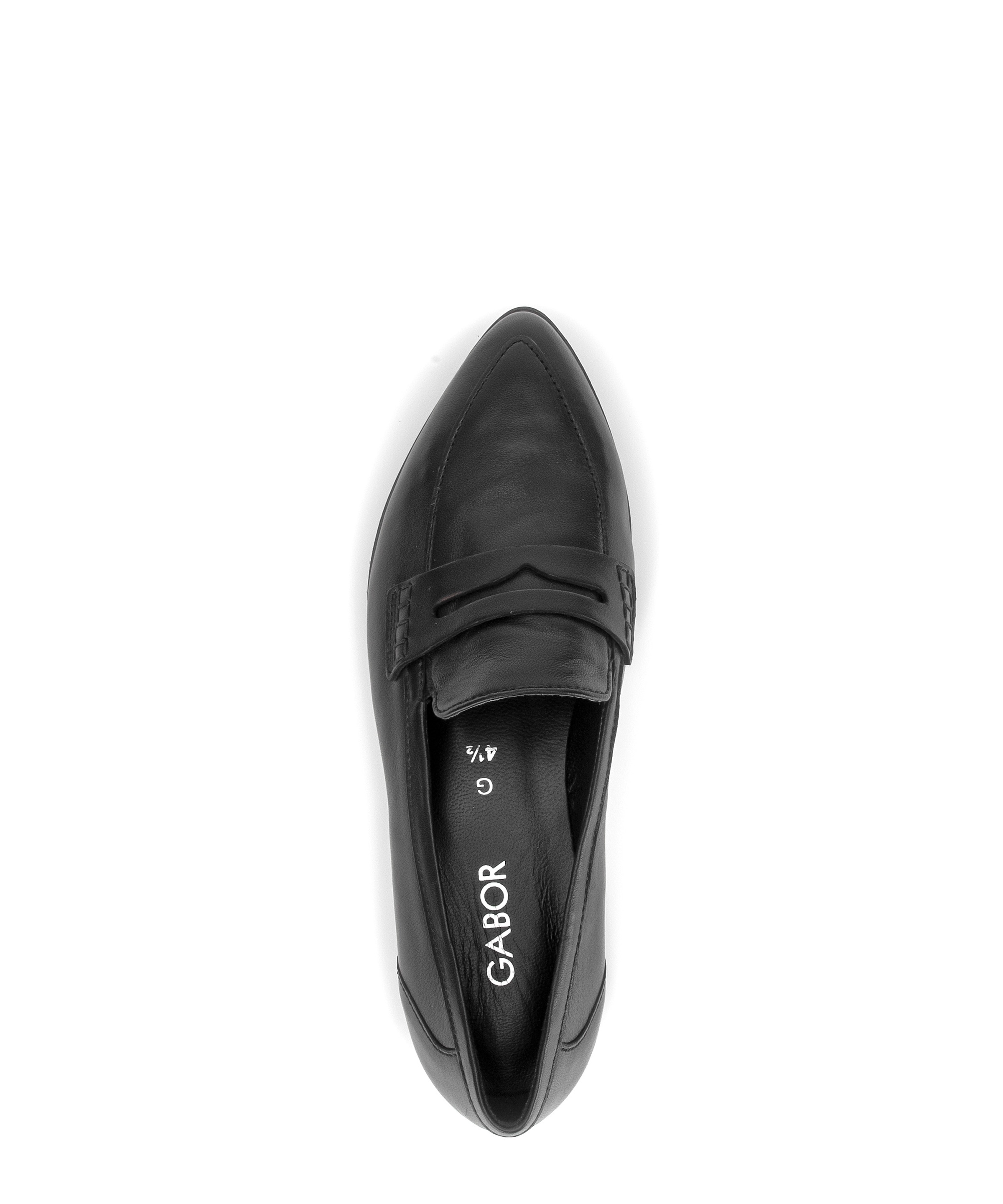Gabor Slipper  Blockabsatz, Schlüpfschuh mit modischem Zierriegel, Weite G (=weit)