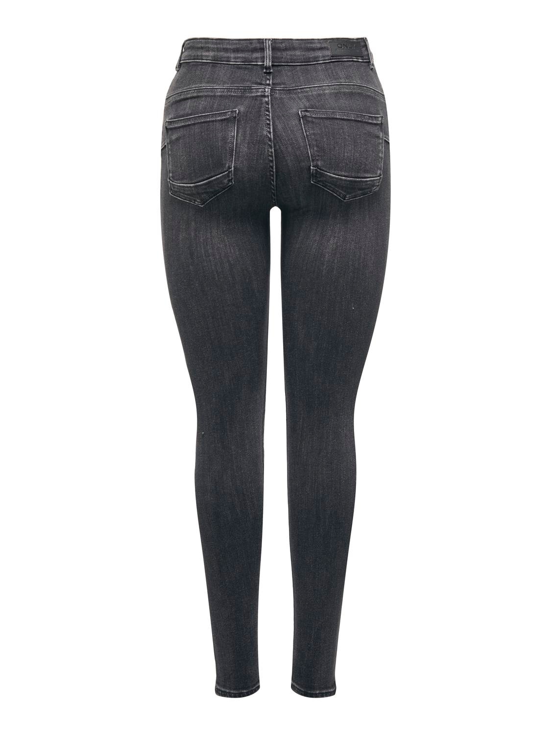 ONLY Skinny-fit-Jeans »ONLPOWER MID WAIST SK PUSH UP AZ BOX«
