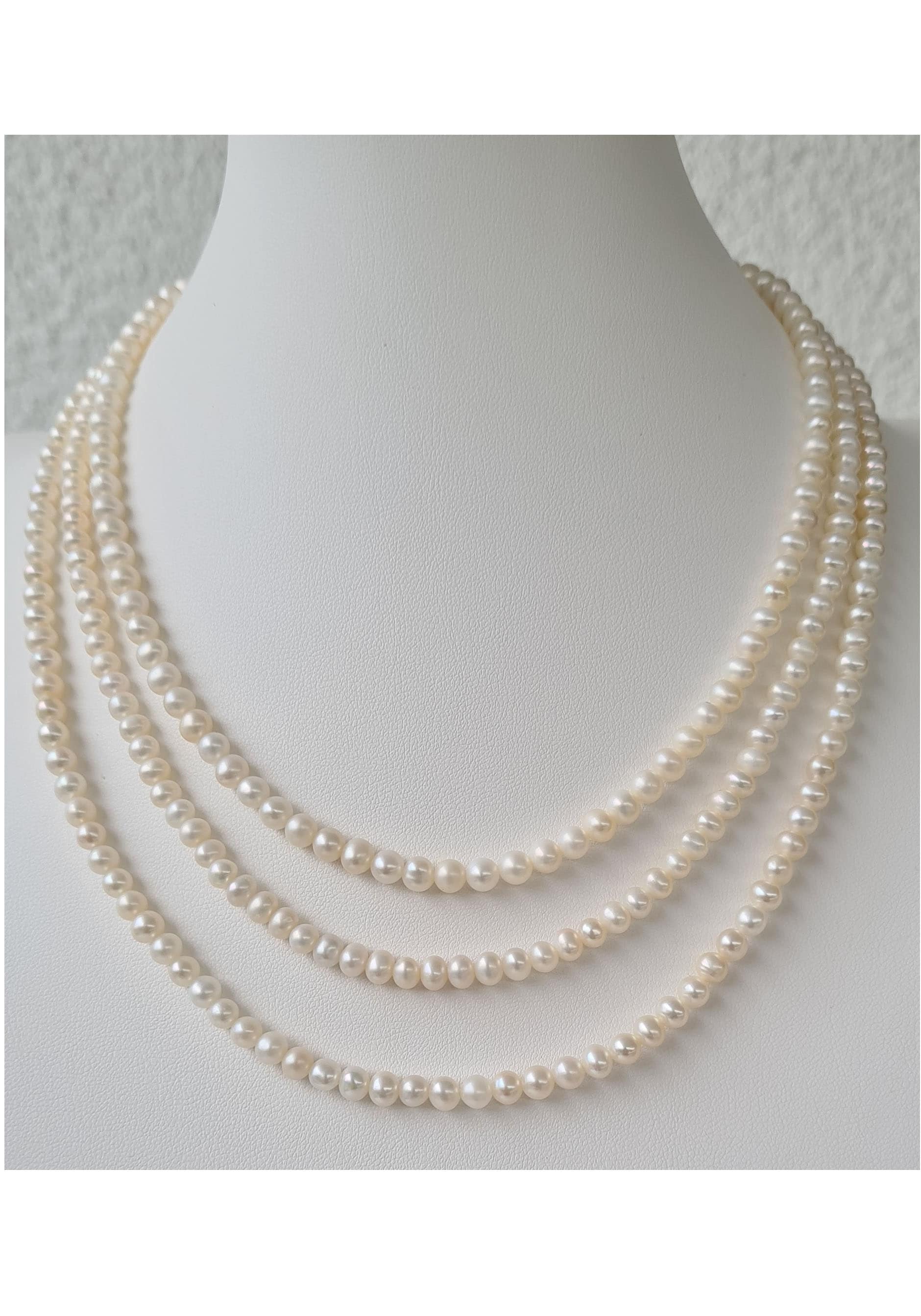 Firetti Perlenkette »Schmuck Geschenk Halsschmuck Halskette Perle«, Made in Germany - mit Süßwasserzuchtperle