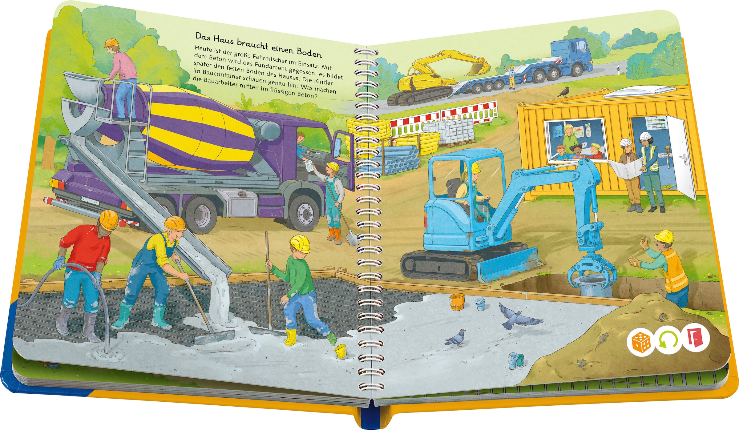 Ravensburger Buch »tiptoi® Mein Wörter-Bilderbuch Baustelle«, Made in Europe