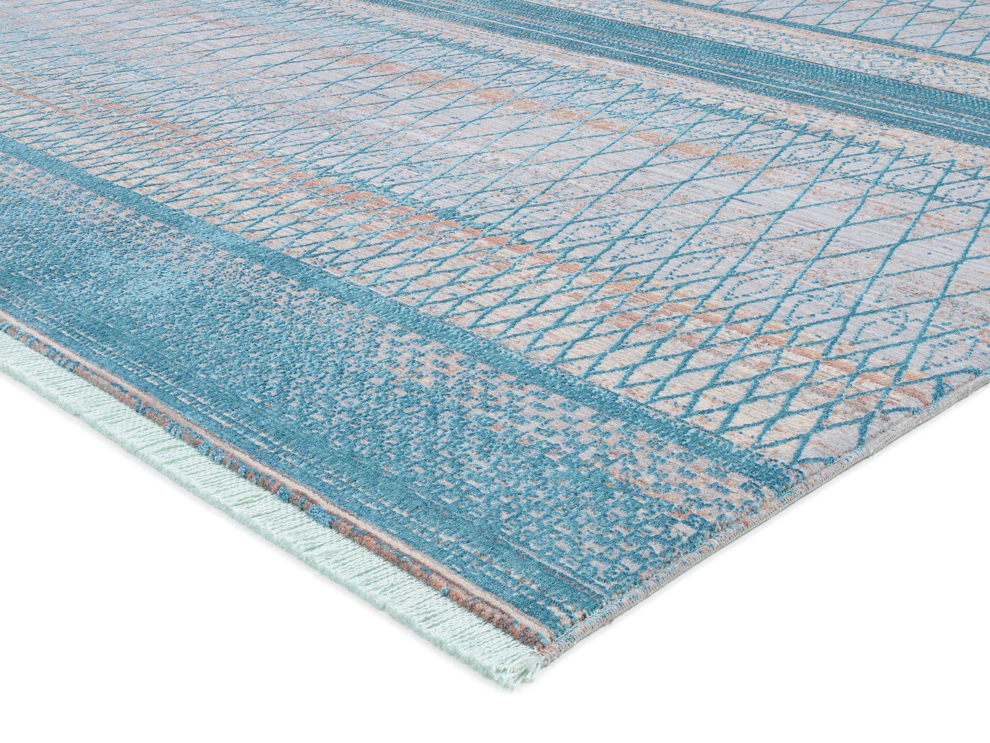 OCI DIE TEPPICHMARKE Teppich »FARBEN MASTER«, rechteckig, 8 mm Höhe, Klassisches Muster, eingefasst, in 3-D-Optik