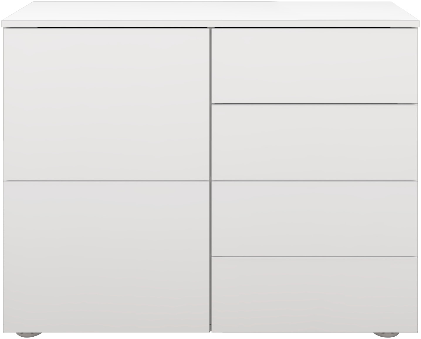 borchardt Möbel Kommode, Drucköffner (Push-To-Open), höhenverstellbare Einlegeböden