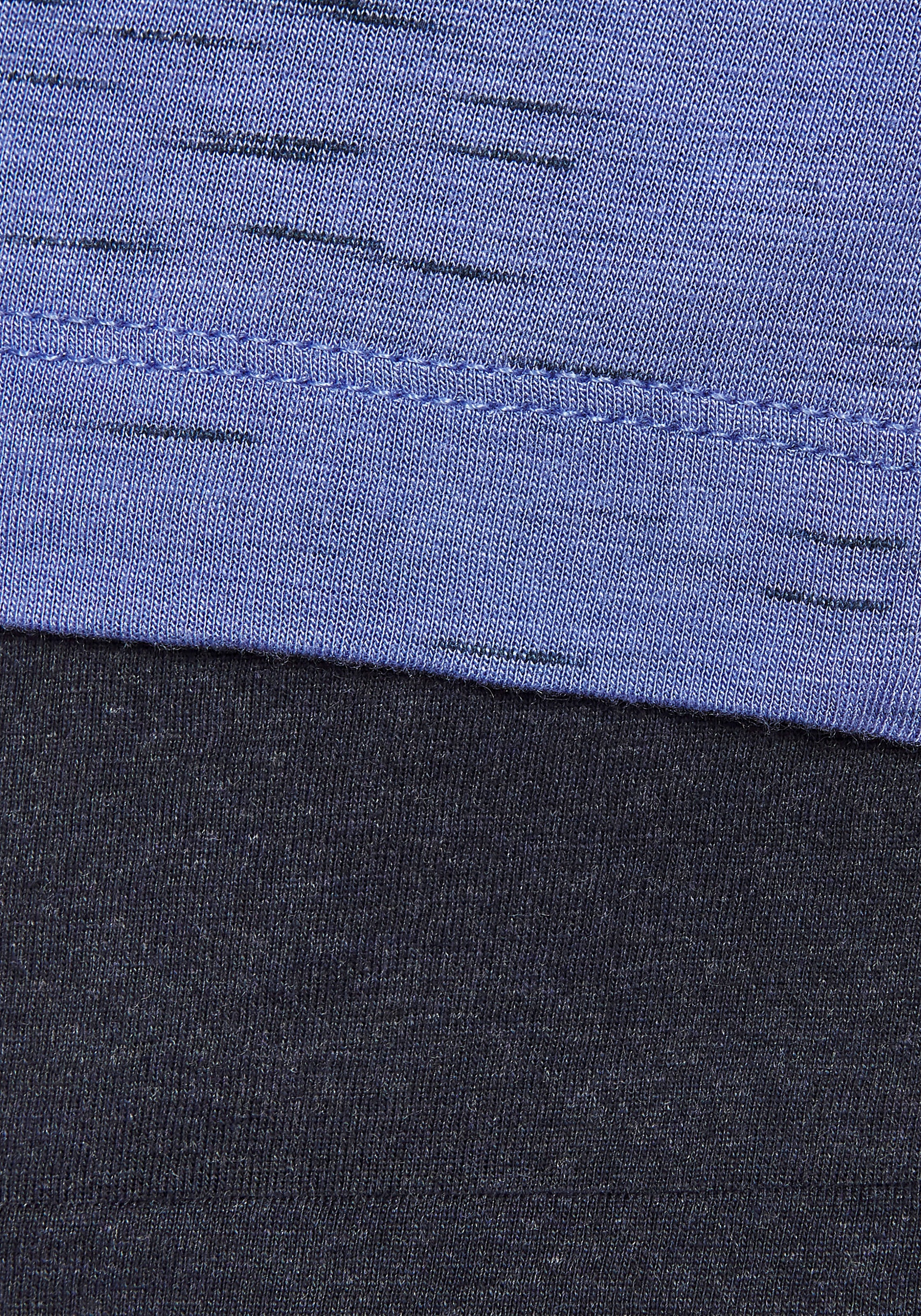Vivance Dreams Pyjama, (2 tlg.), Schöner Melangeeffekt