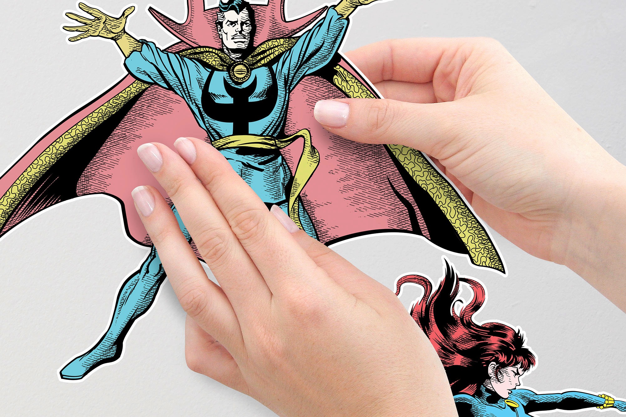 Komar Wandtattoo »Marvel Comics Collection - Größe 100 x 70 cm«, (11 St.), selbstklebend, Wandsticker, Kinderzimmer