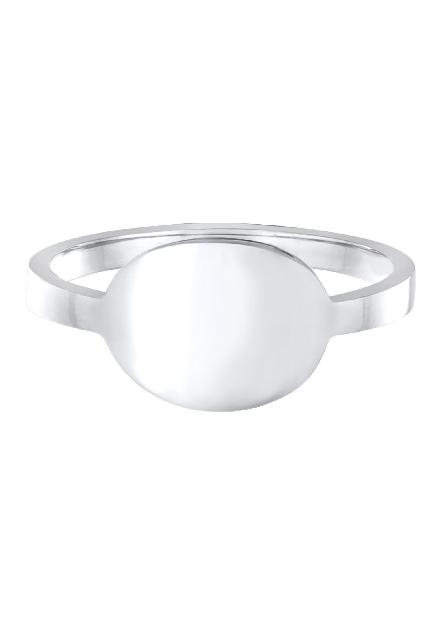 Elli Siegelring »Siegelring Basic Trend Oval 925 Silber«