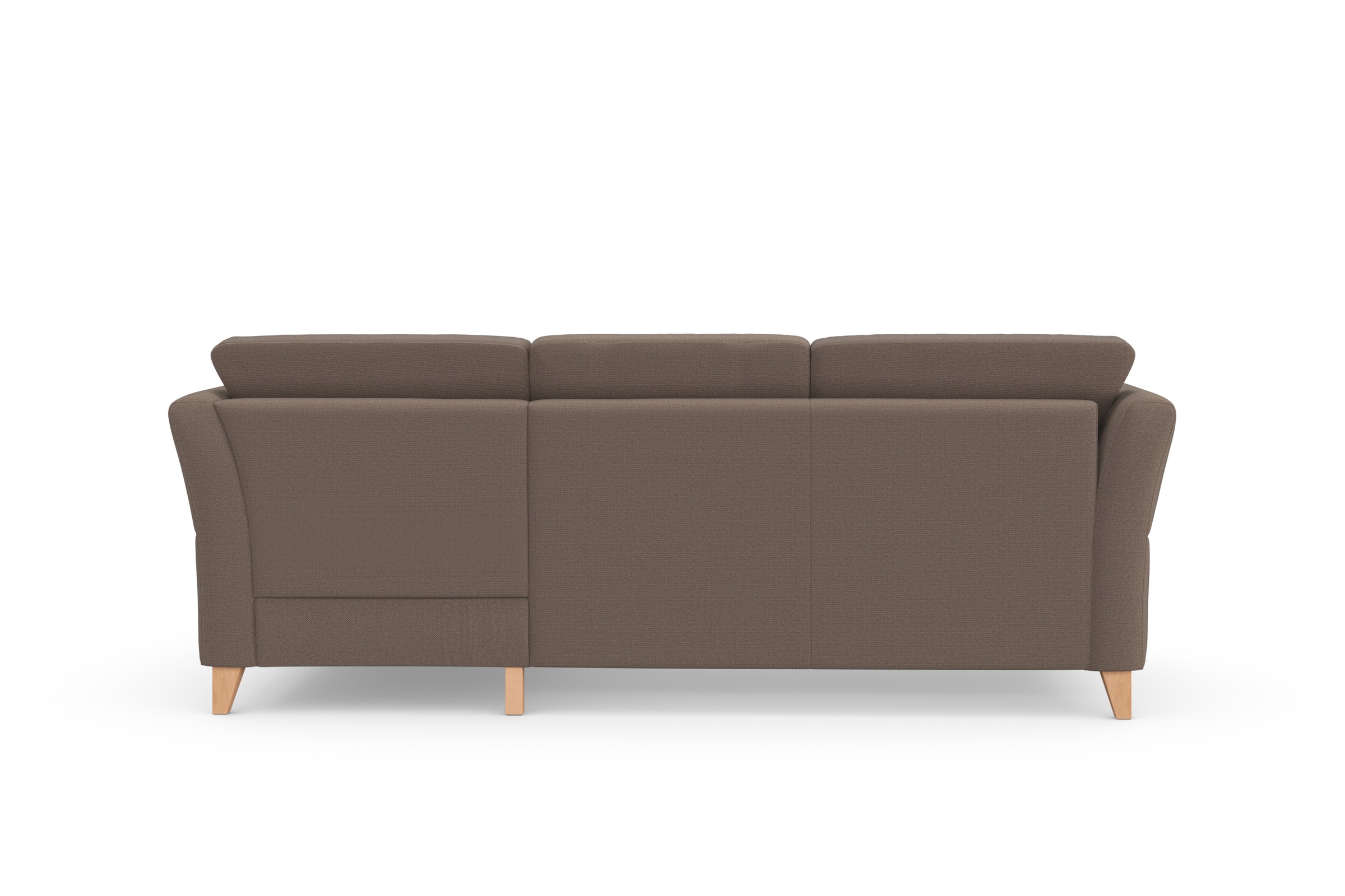 sit&more Ecksofa »Visby L-Form«, Wahlweise mit Bettfunktion und Bettkasten, frei im Raum stellbar