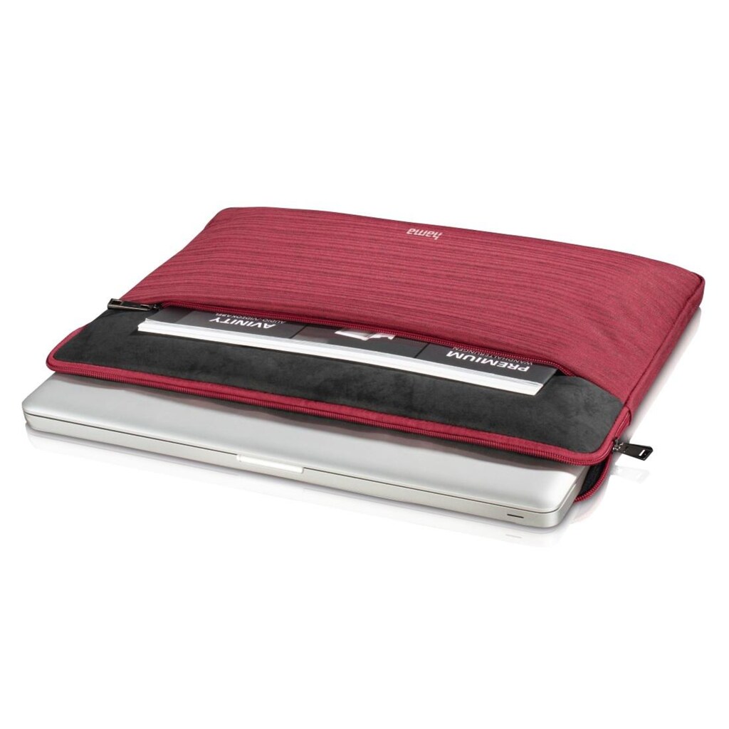 Hama Laptop-Hülle »Laptop-Sleeve Tayrona bis 36 cm 14,1" Rot«