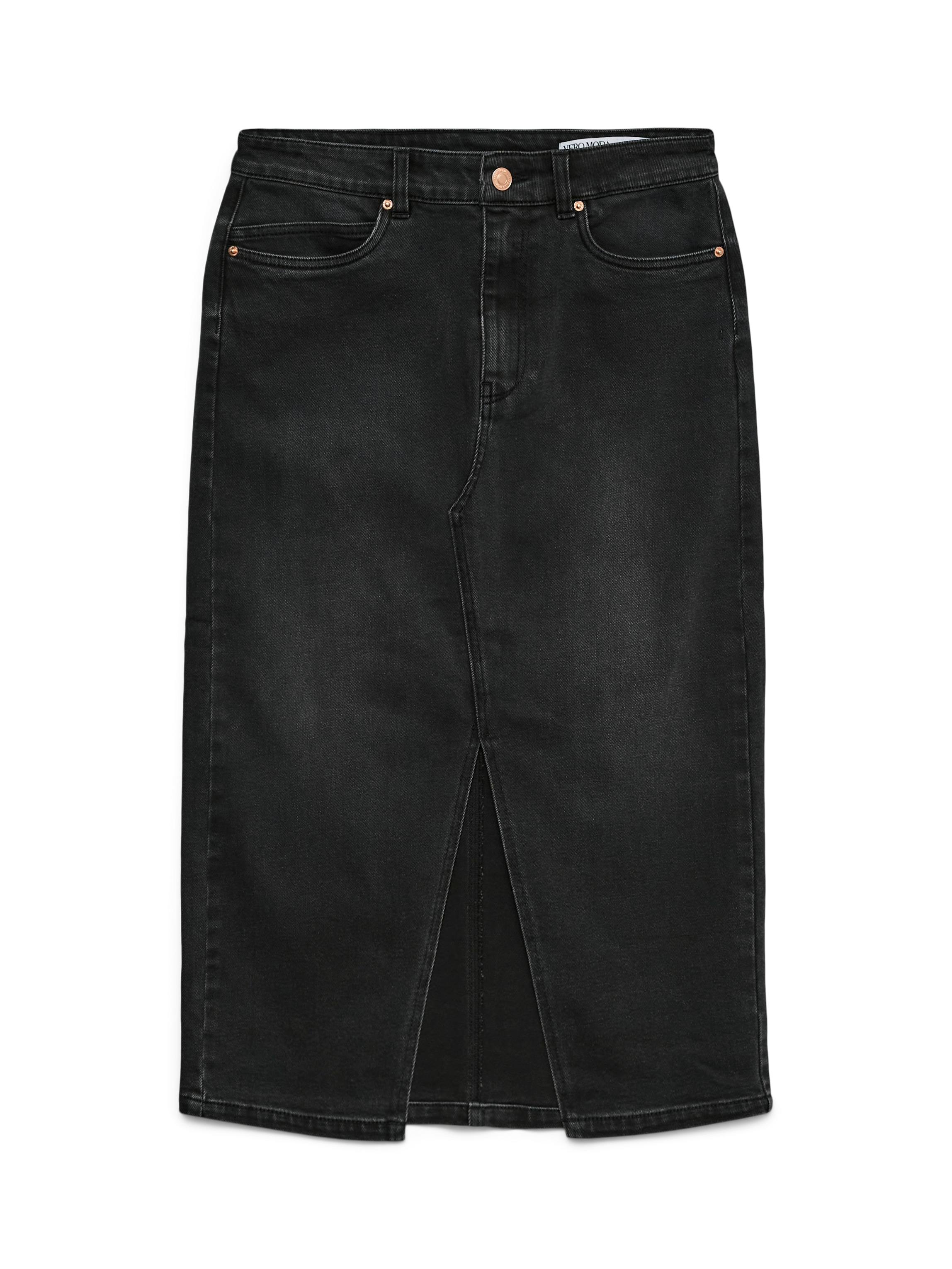 Vero Moda Maxirock »VMVERI HR CALF DENIM SKIRT GA NOOS«