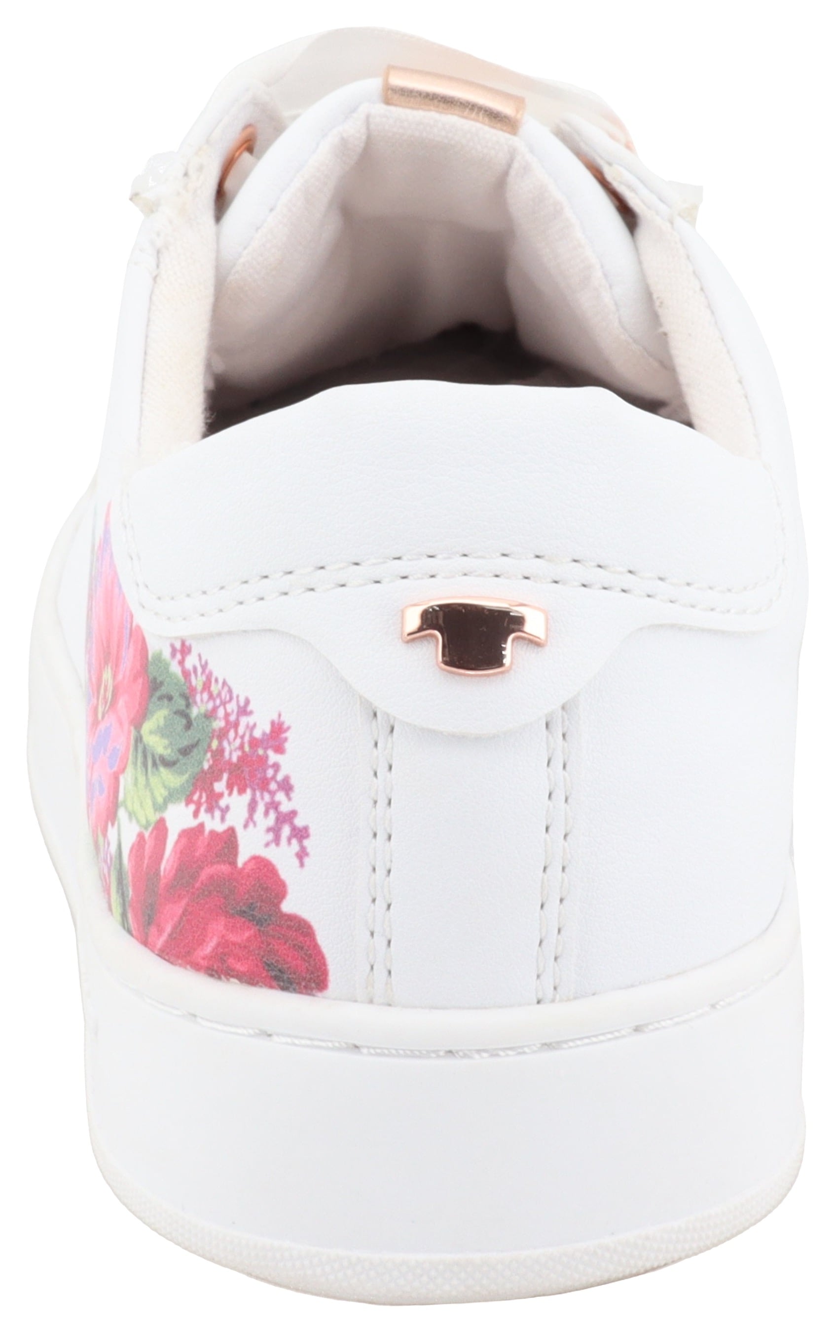 TOM TAILOR Plateausneaker, mit buntem Blütenprint, Freizeitschuh, Halbschuh, Schnürschuh