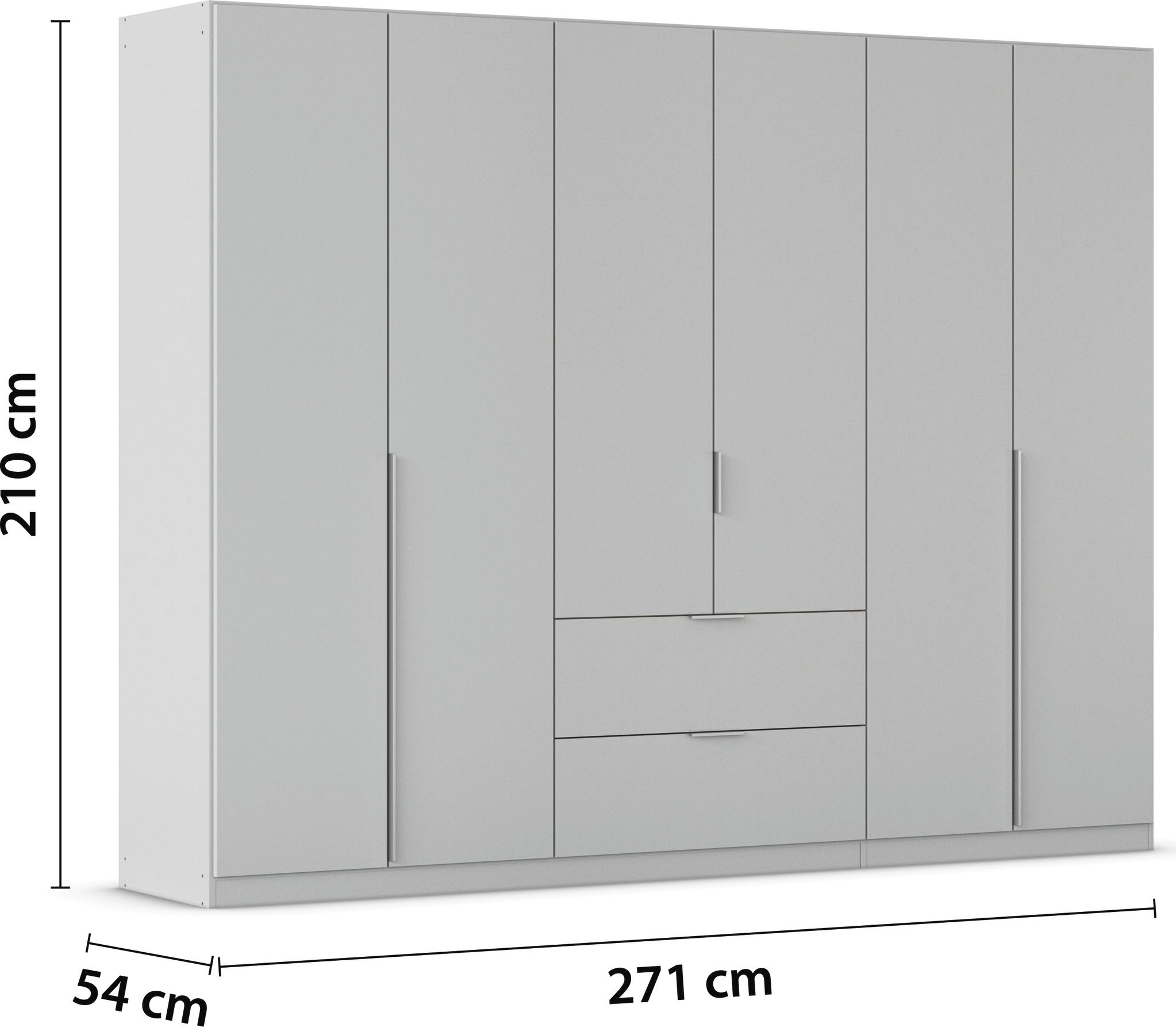rauch Drehtürenschrank »Kleiderschrank Schrank Garderobe AGORDO mit Dekor- oder Hochglanzfront«, mit Außenschubkästen, in 6 Breiten und 2 Höhen MADE IN GERMANY