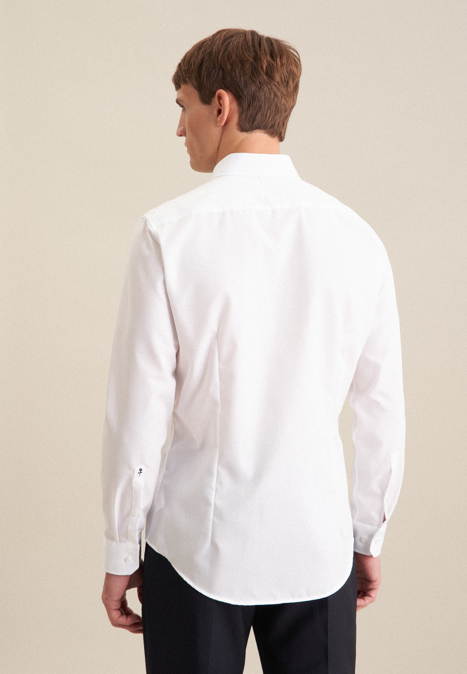 seidensticker Businesshemd »Shaped« Shaped 1/1 Button-Down-Kragen Uni