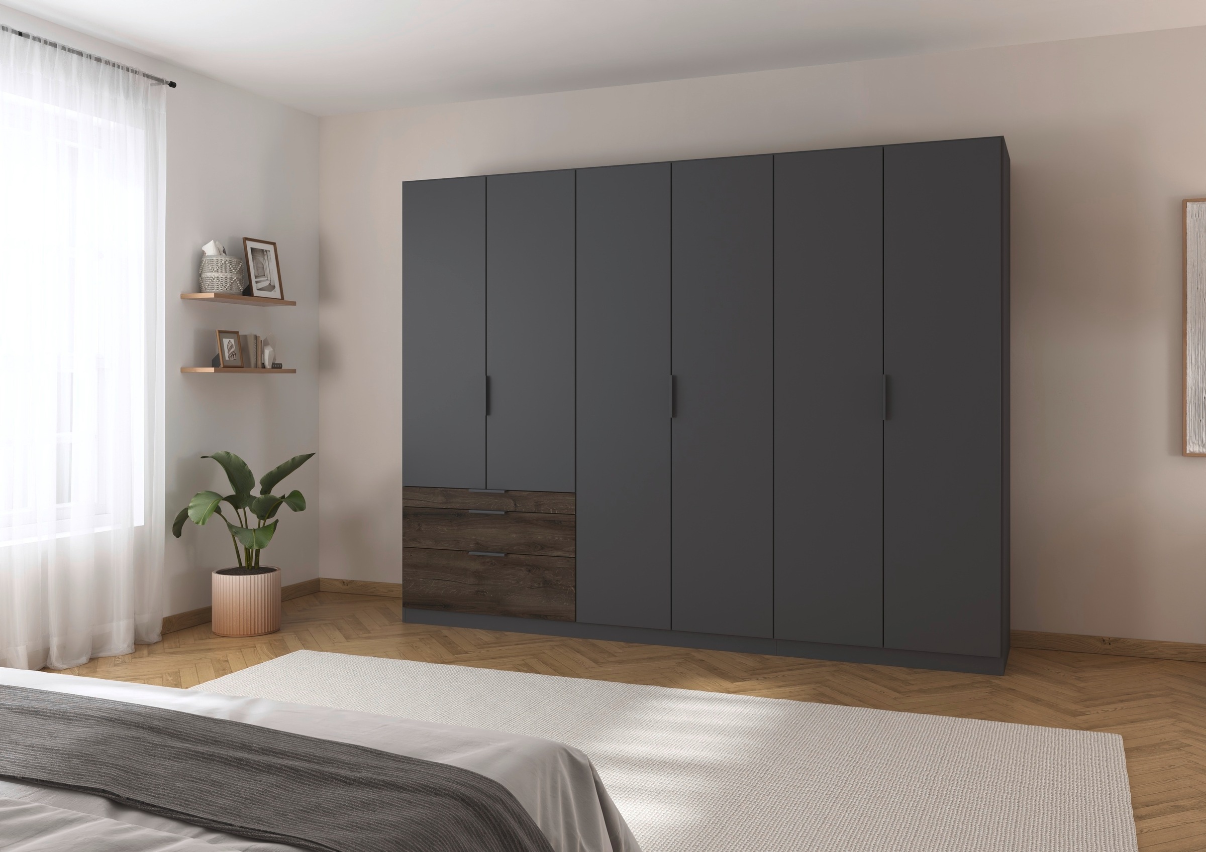 rauch Kleiderschrank "Drehtürenschrank Schrank Garderobe Schlafzimmerschran günstig online kaufen