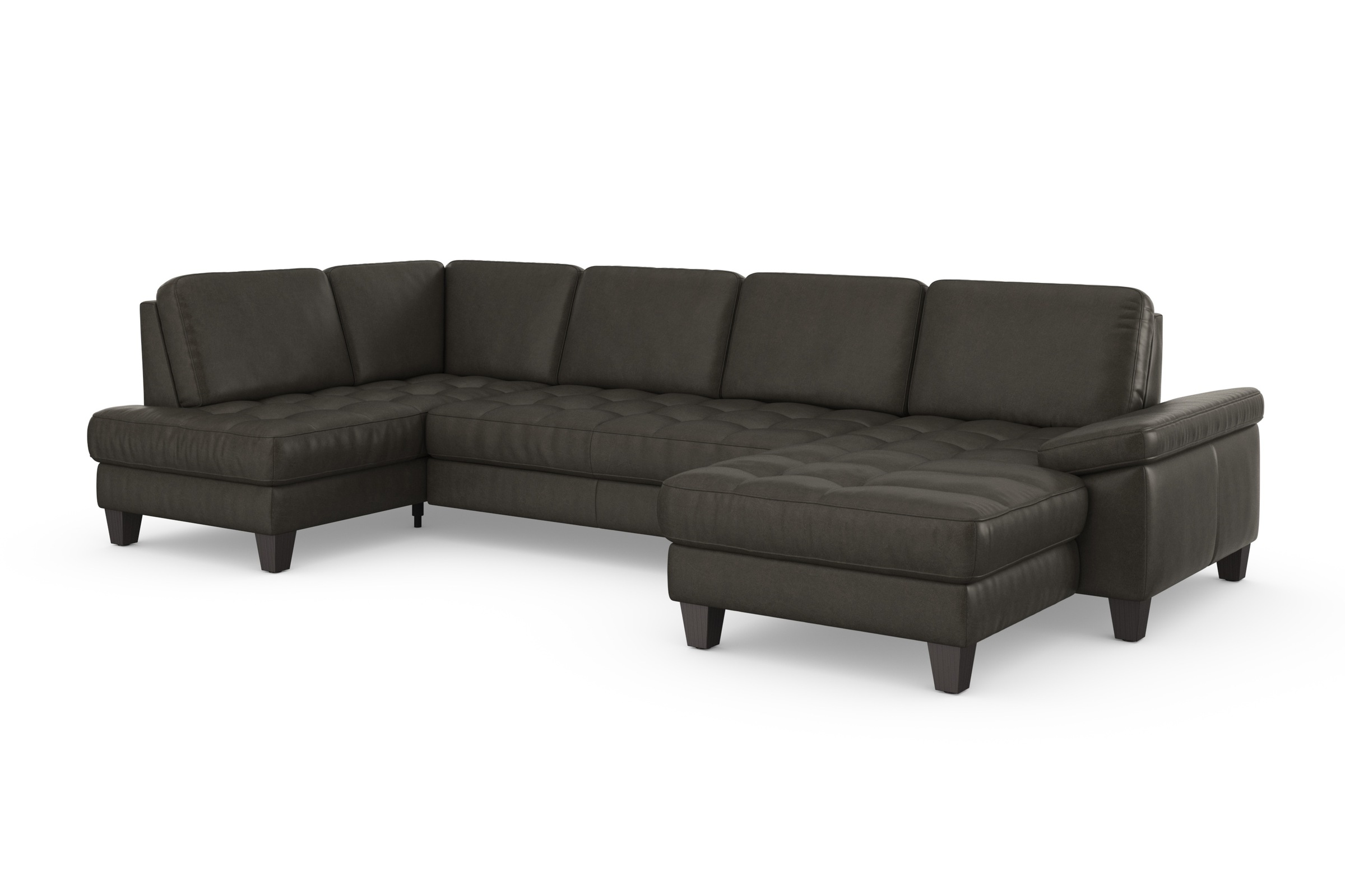 sit&more Wohnlandschaft »Westham U-Form«, wahlweise mit Bettfunktion, Bettkasten, Sitztiefenverstellung