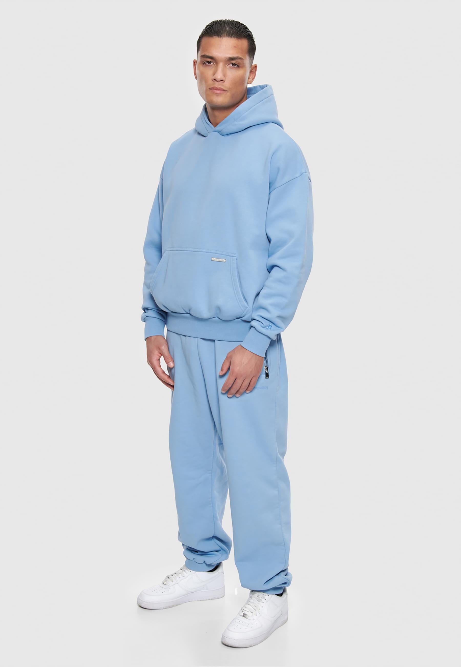 Dropsize Kapuzensweatshirt »Dropsize Herren Bazix Republiq Super Heavy Blank Hoodie«, 1 Stk.
