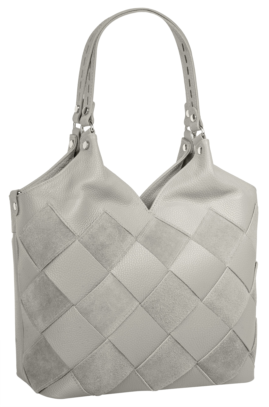 Samantha Look Shopper, echt Leder, Made in Italy