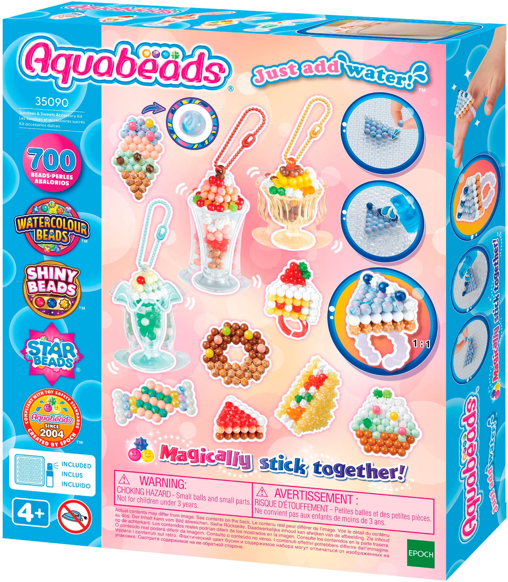 Aquabeads Kreativset »Süßigkeiten Anhänger Bastelset«