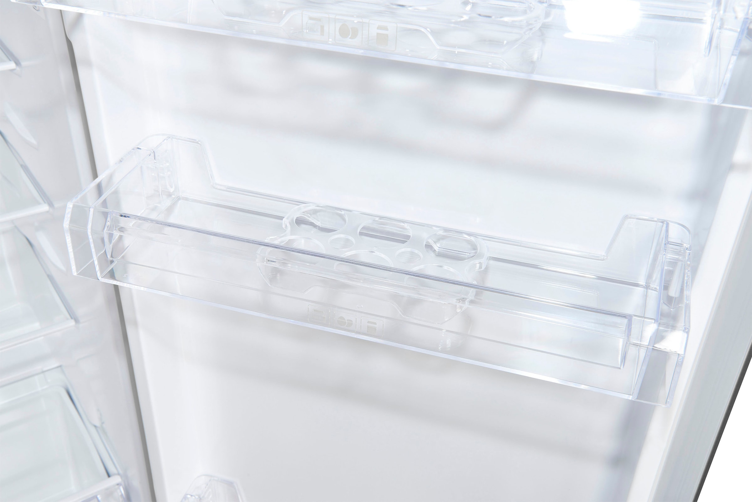 exquisit Kühlschrank »KS185-4-HE-040E inoxlook«, 190 L Volumen, Schnellgefrieren, 4 Sterne