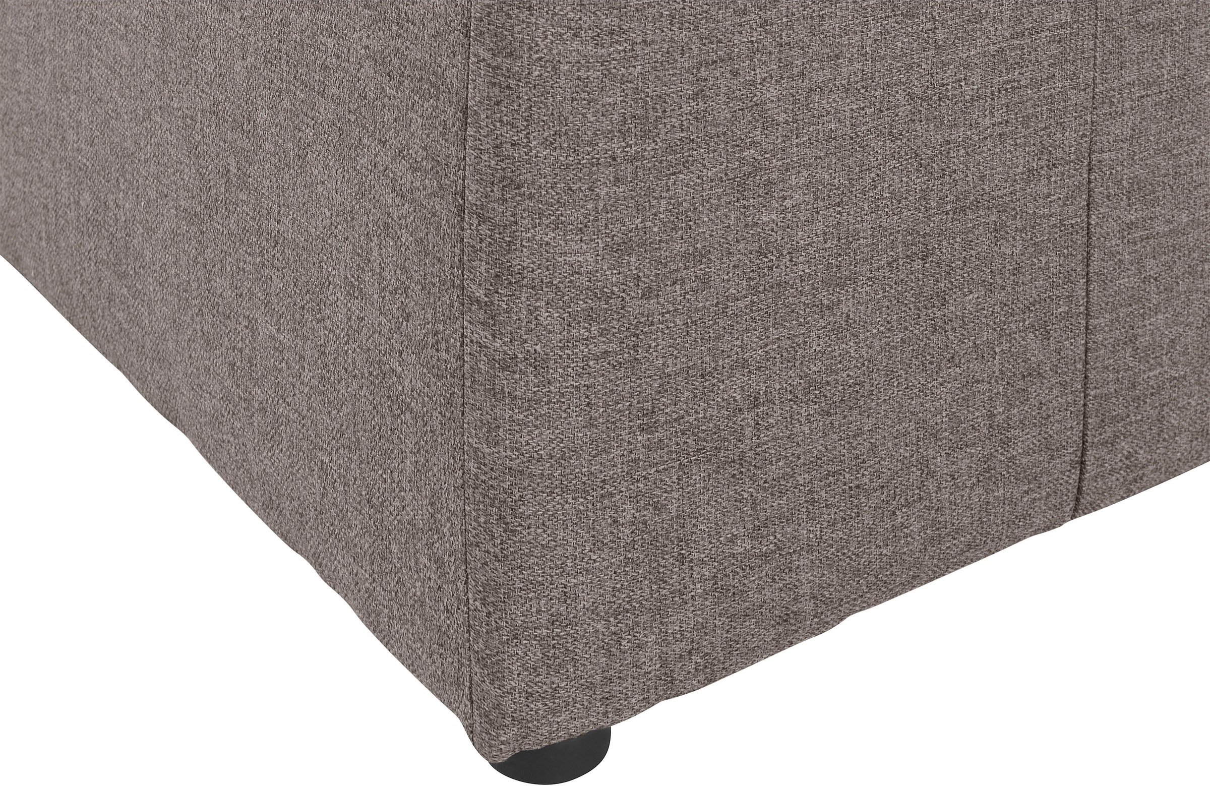 RAUM.ID Ecksofa »Florid L-Form«, 3 Teile, bestehend aus Modulen, viele Bezugsqualitäten, auch in Cord