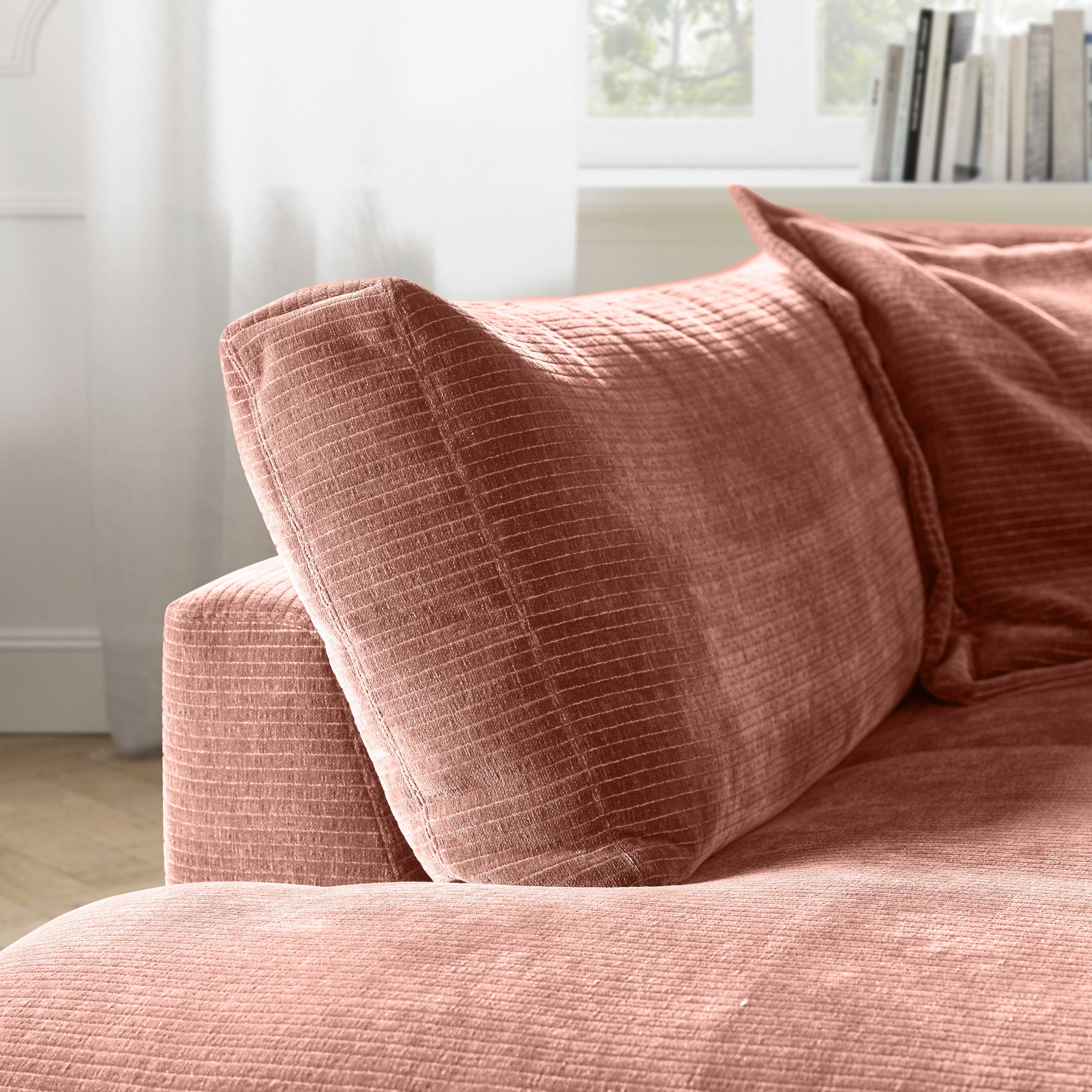 Musterring Ecksofa »Lucia«, mit großem Longchair, verschiedene Farben, B304 x T224 cm