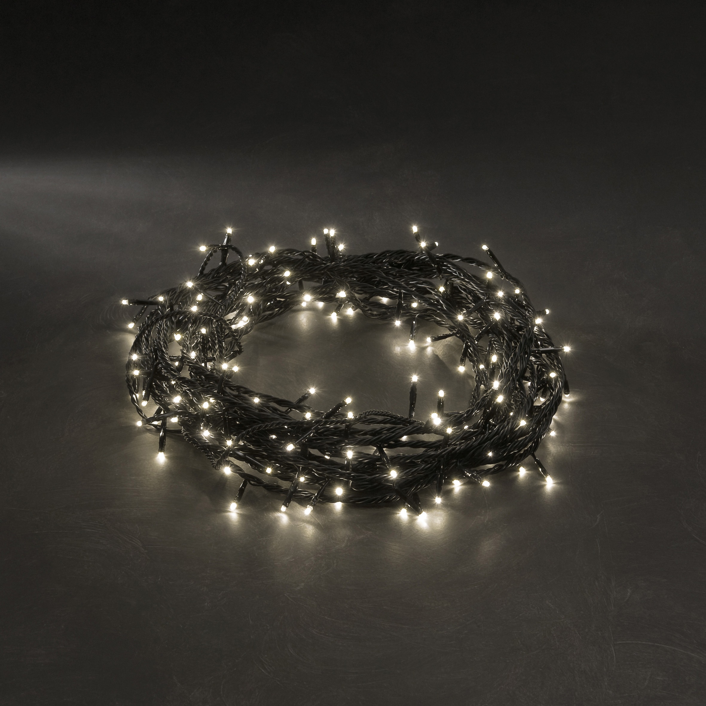 KONSTSMIDE LED-Lichterkette »Weihnachtsdeko aussen«, 180 St.-flammig, Micro LED Lichterkette, mit 8 Funktionen, 180 warm weiße Dioden