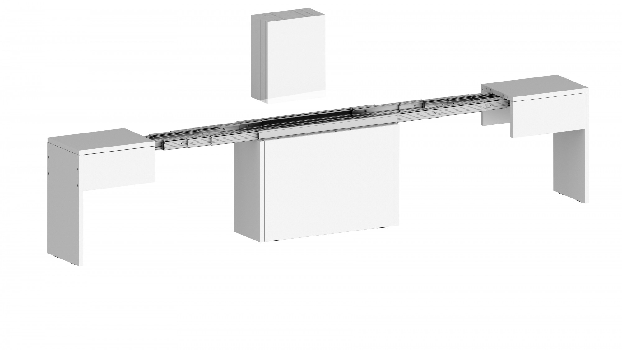 INOSIGN Sitzbank »Praktika, Sitzbank, Bank« 1 Stk. tlg. mit Auszugsfunktion günstig online kaufen