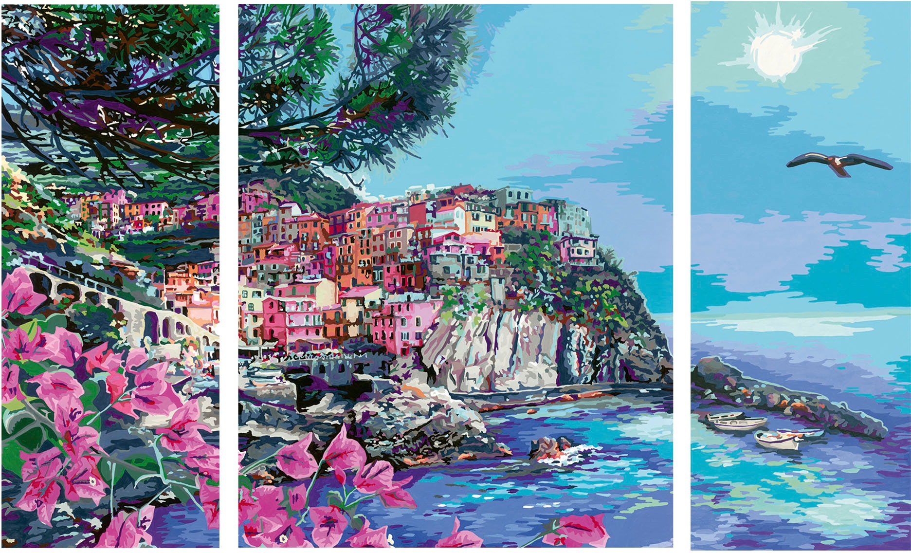 Ravensburger Malen nach Zahlen »CreArt, Cinque Terre« Made in Europe