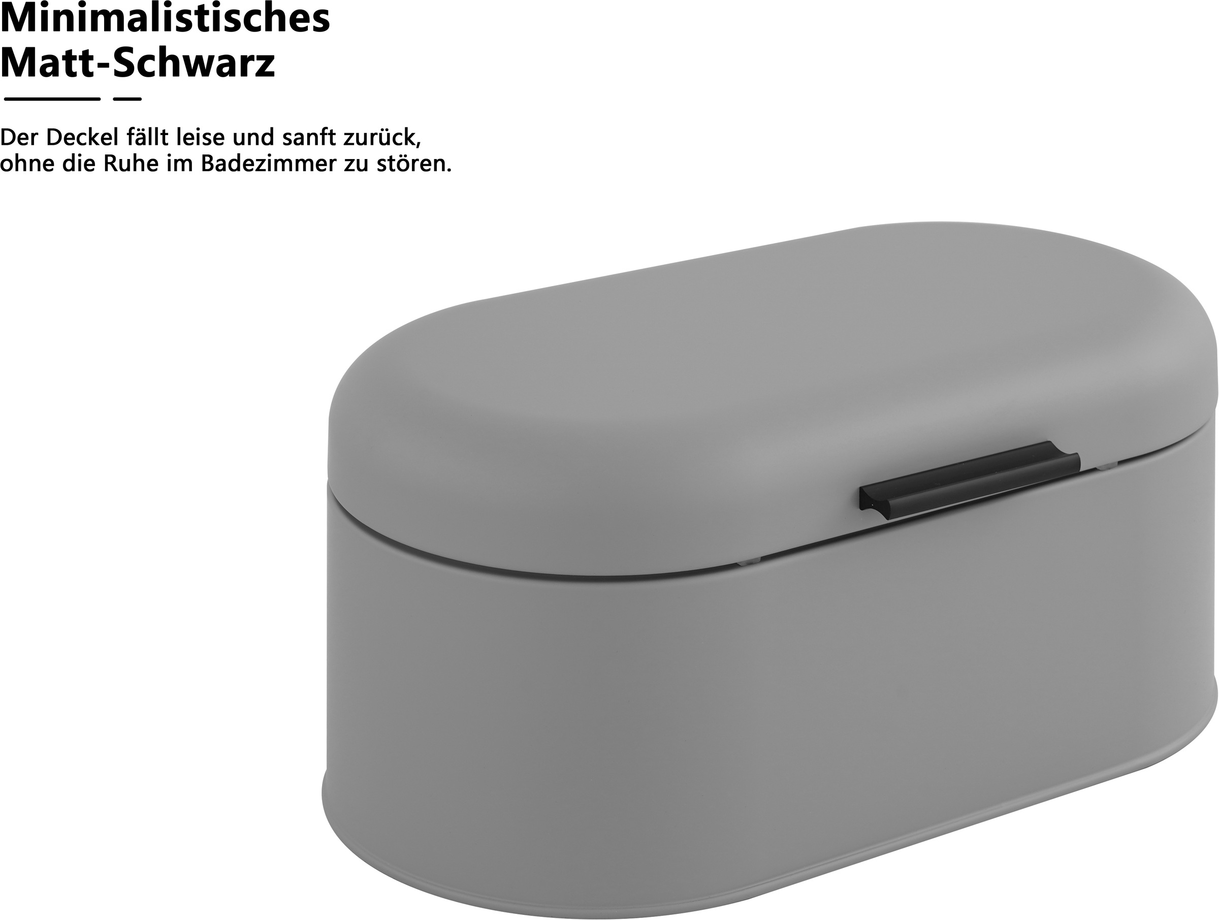 OTTO home Brotkasten »Mallua, mit integrierten Lüftungslöchern auf der Rückseite« Lebensmittelaufbewahrungsbehälter, Brotbox mit Deckel, Höhe 15,6 cm