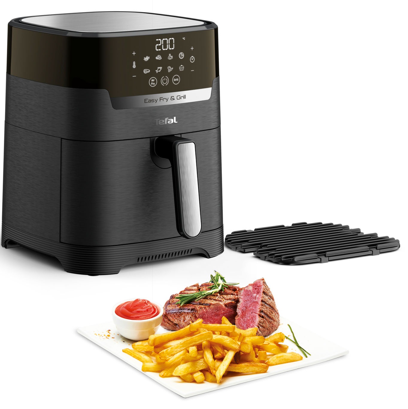 Tefal Heißluftfritteuse »Easy Fry & Grill Precision«, 1550 W, XL Kapazität, günstig online kaufen