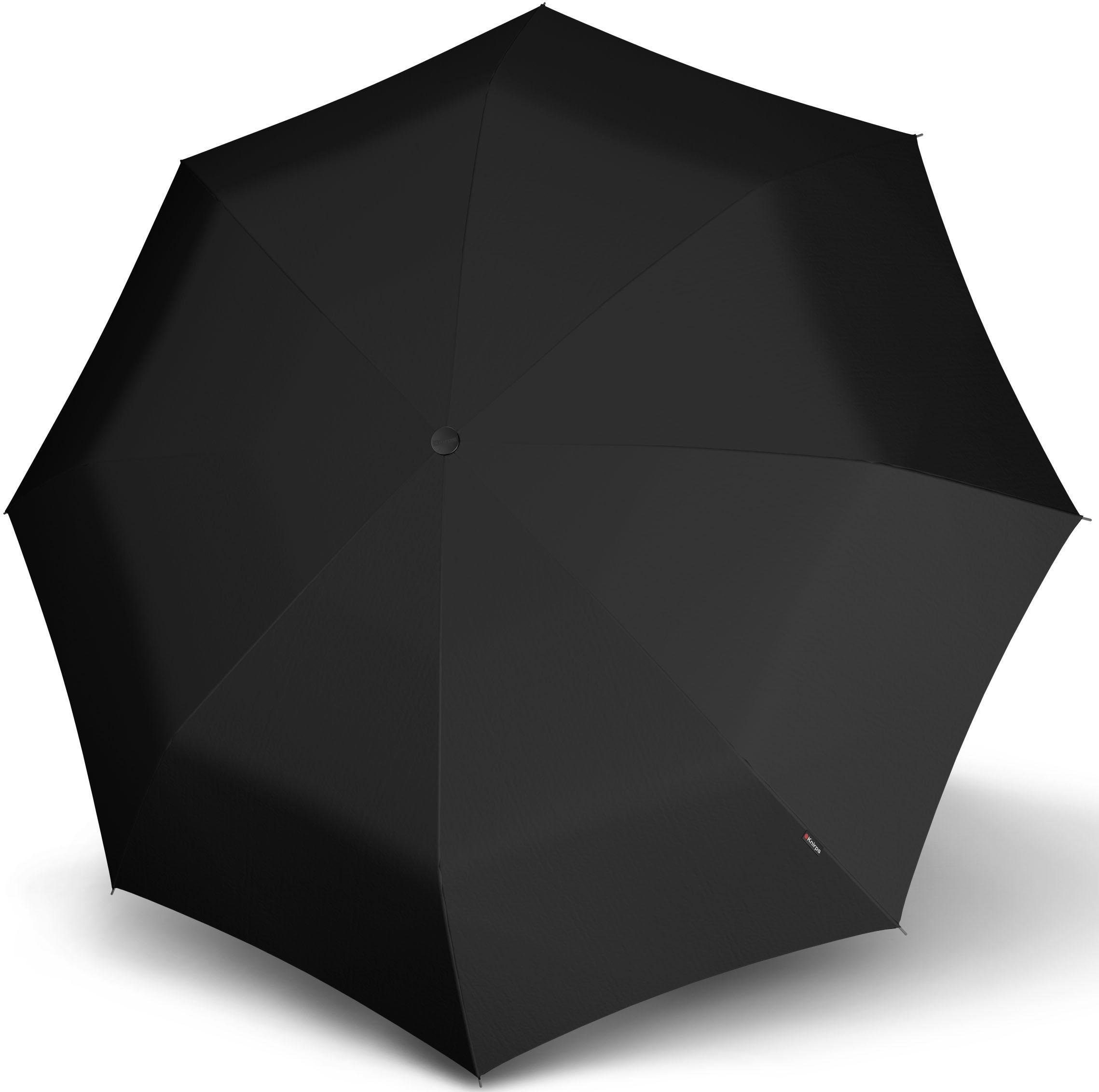 Knirps® Taschenregenschirm »T.400 Extra Large Duomatic, uni black«, mit großem Schirmdach für 2 Personen