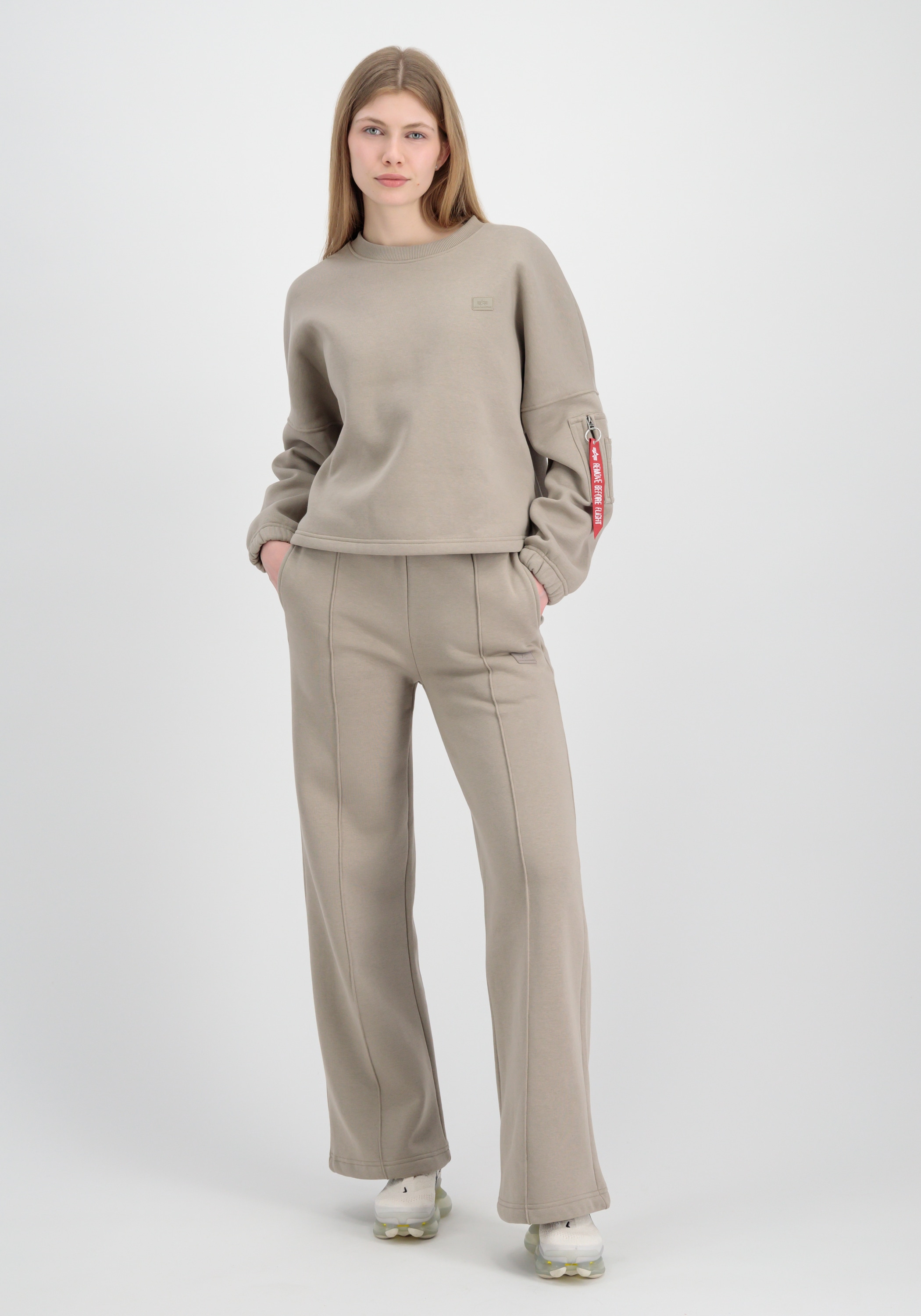 Alpha Industries Sweater »Alpha Industries Women - Sweatshirts X-Fit Label OS Sweatshirt W«