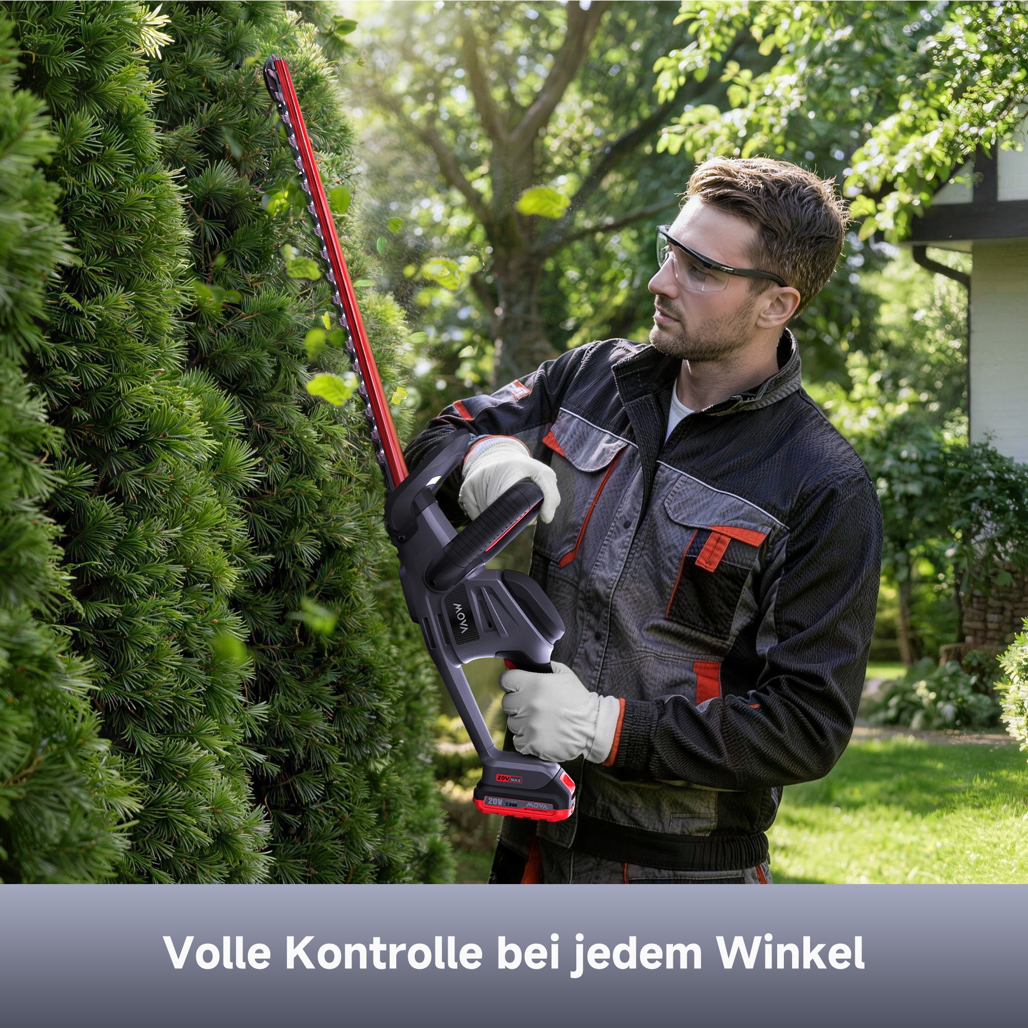Mova Akku-Heckenschere »Hedge Trimmer GH221« (1 Stk. tlg.)