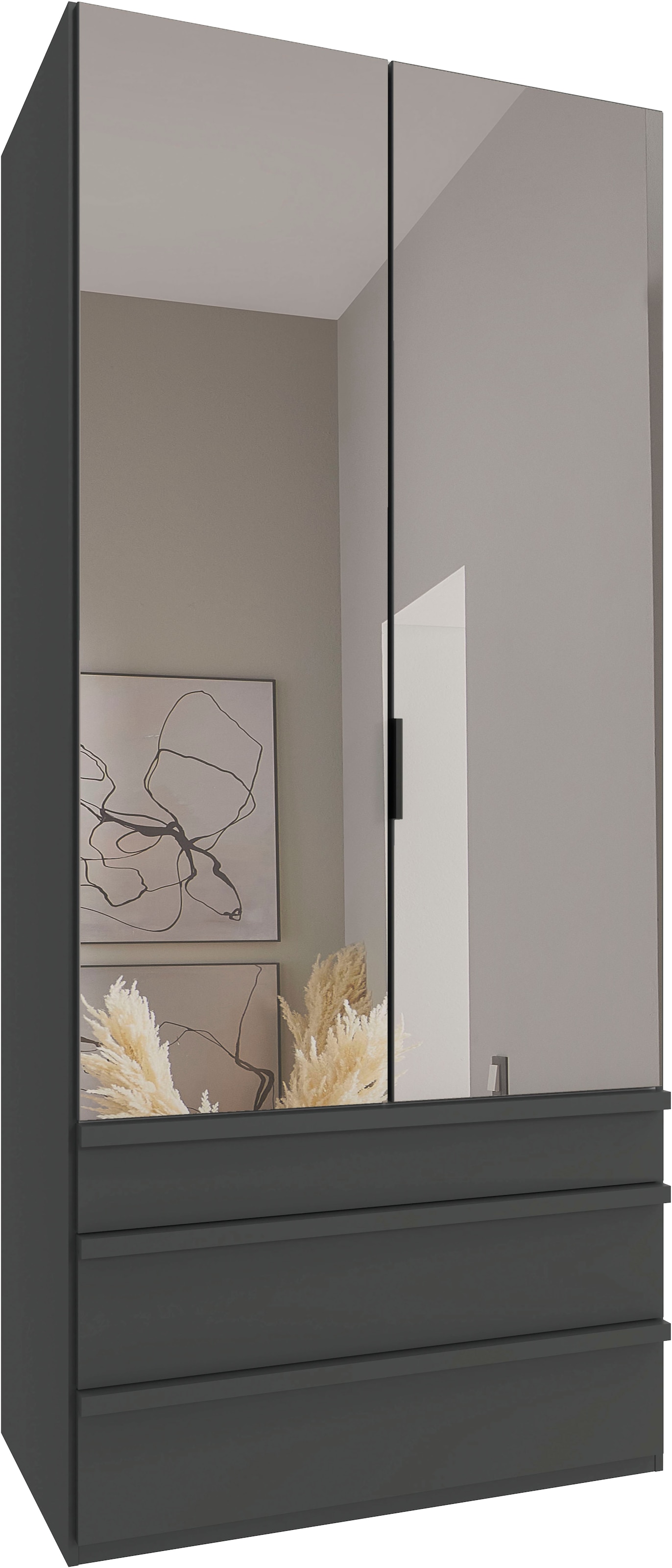 Wimex Falttürenschrank »Oxford by fresh to go, in der Breite 100cm, in 2 Hö günstig online kaufen