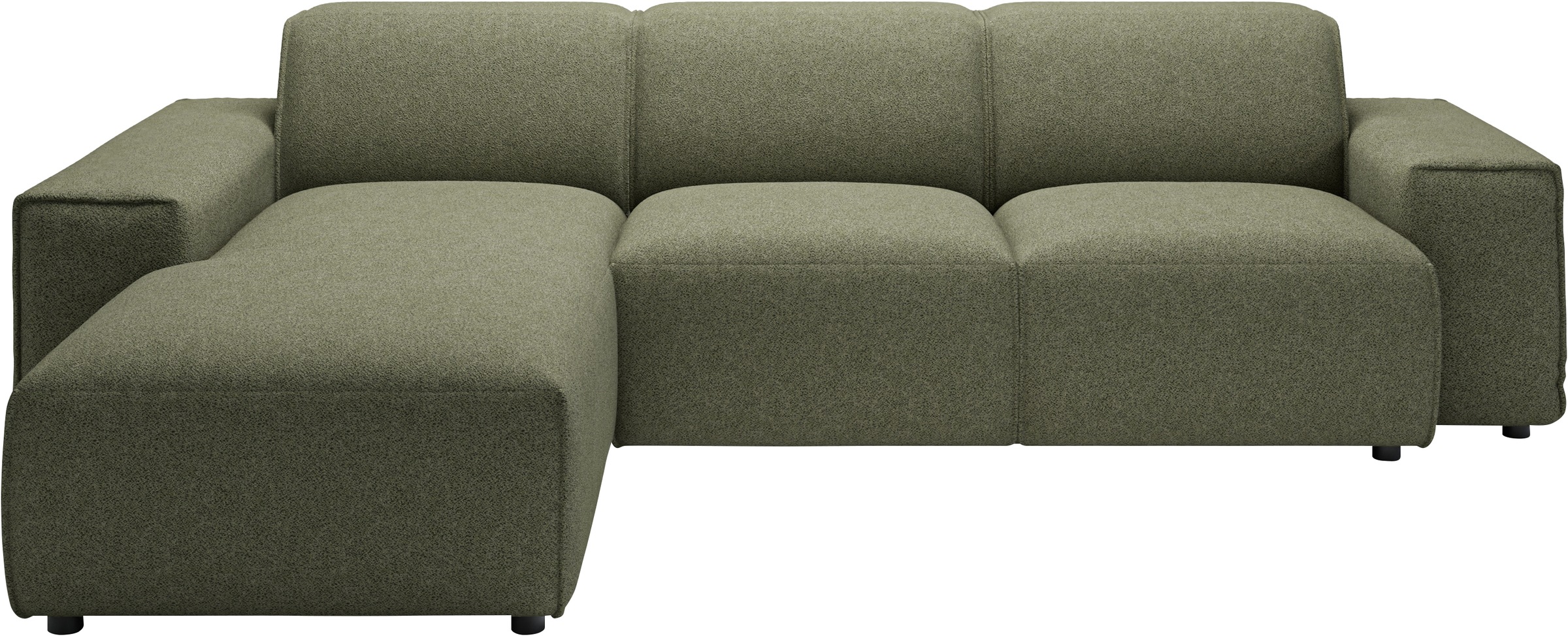 andas Ecksofa »Glimminge L-Form auch in Breitcord, Feincord + Easy care-Bezug,«, Breite 264, Zierkissen