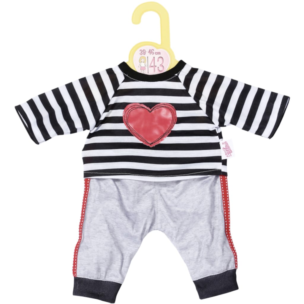 Zapf Creation® Puppenkleidung »Dolly Moda, Sport-Outfit gestreift, 39-46 cm«