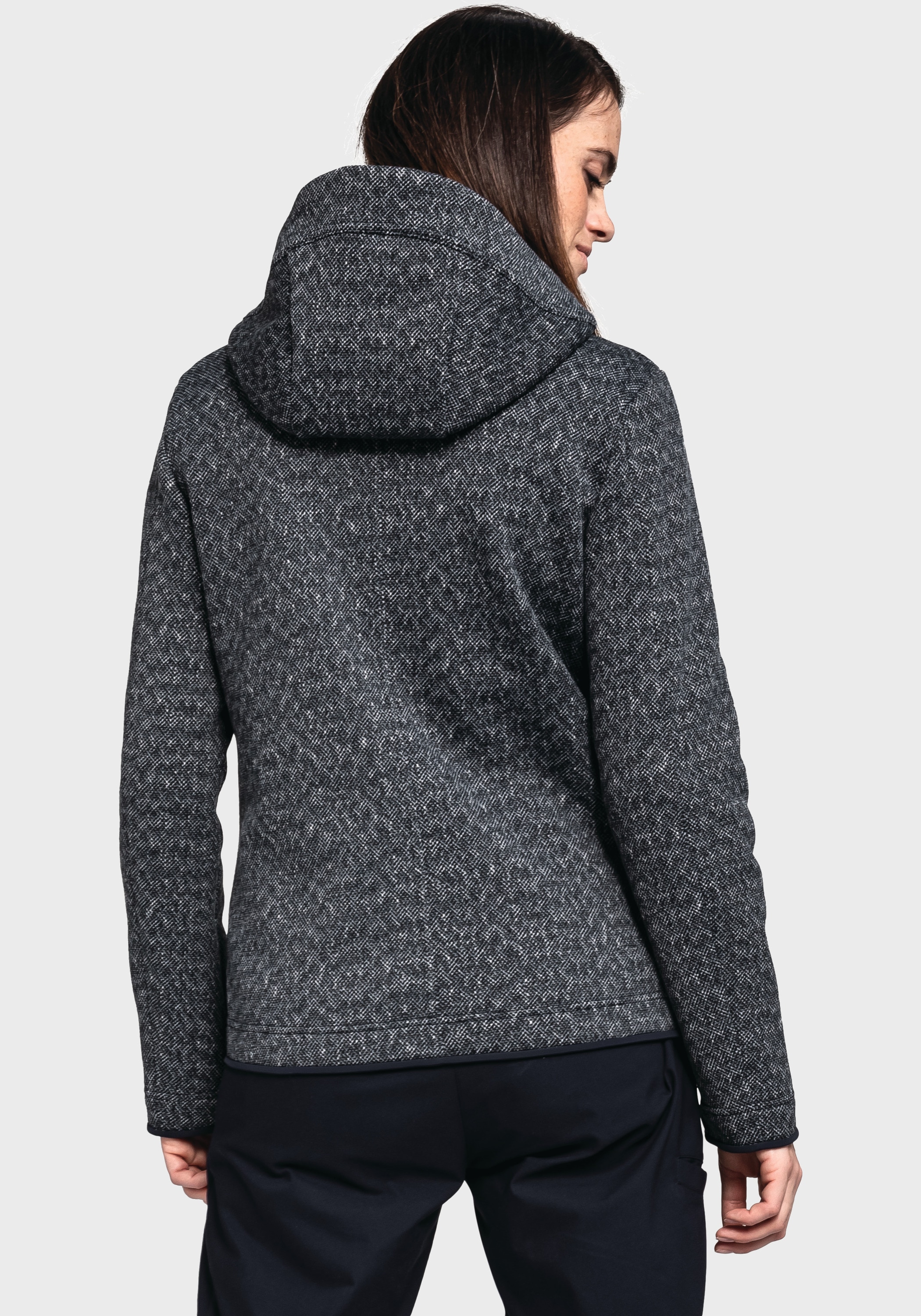 Schöffel Fleecejacke »Fleece Hoody Aurora L«, mit Kapuze