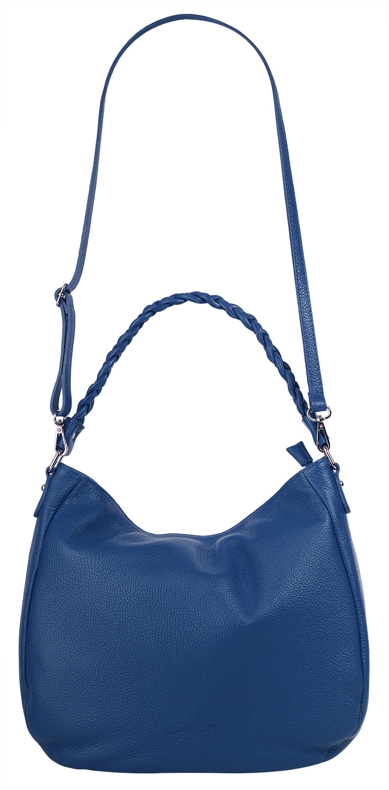 Samantha Look Henkeltasche, echt Leder, Made in Italy