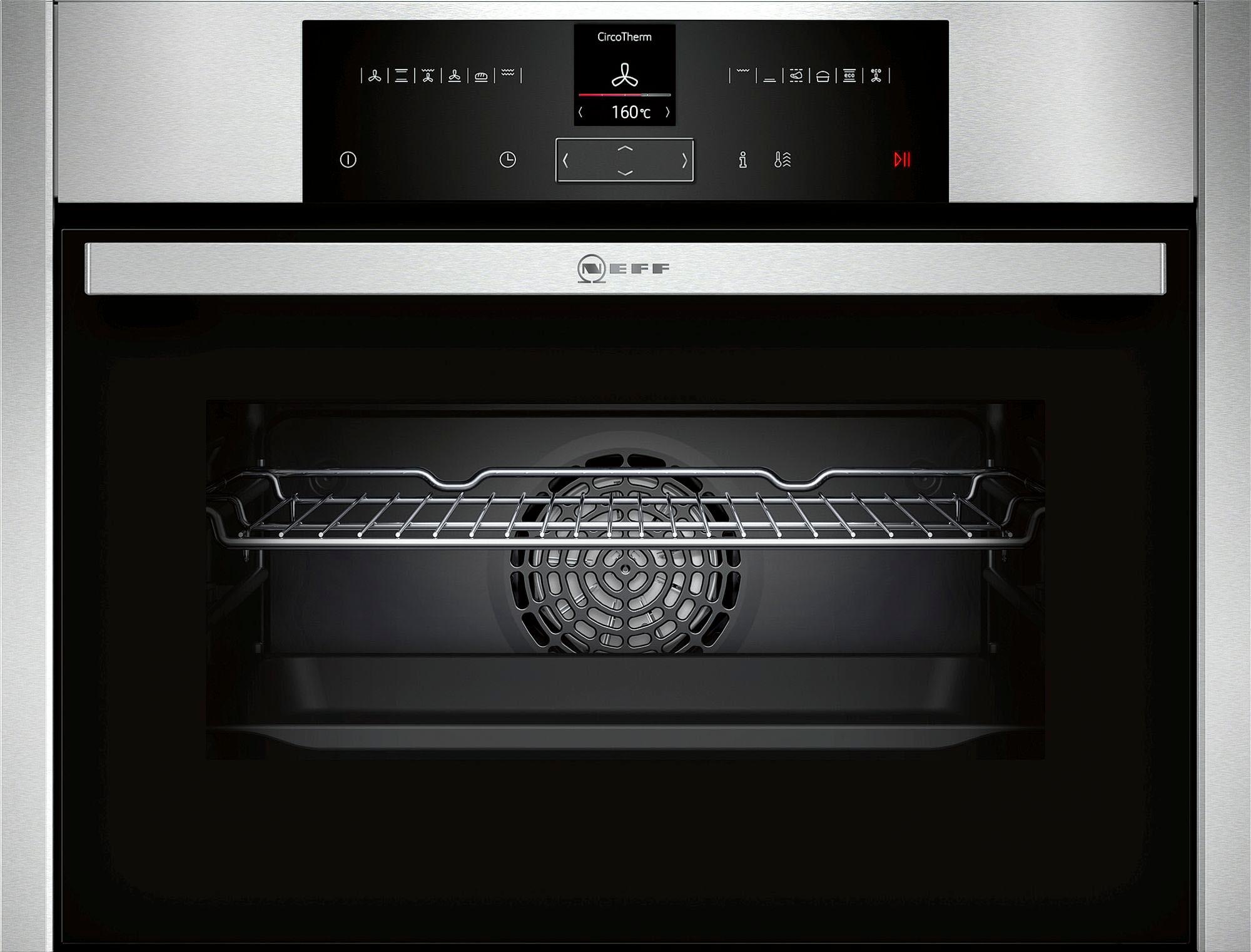 6. Bild von NEFF Einbaubackofen »C15CR22N2«, N 70, C15CR22N2, mit Teleskopauszug nachrüstbar, easyClean, CircoTherm®-Heißluft