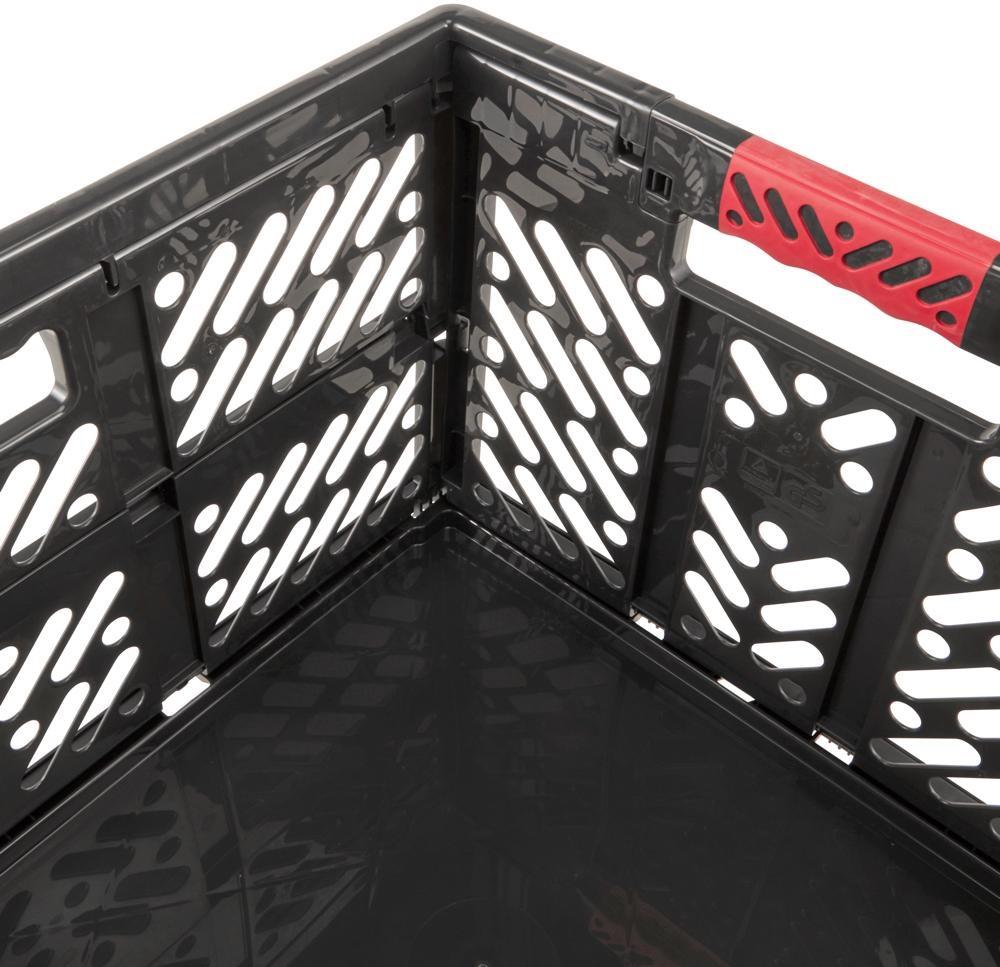 keeeper Klappbox »ben, Profi-Klappbox mit Soft-Touch-Griffen, 54 x 37 x 28 cm« Soft-Touch-Griffe, zusammenklappbar