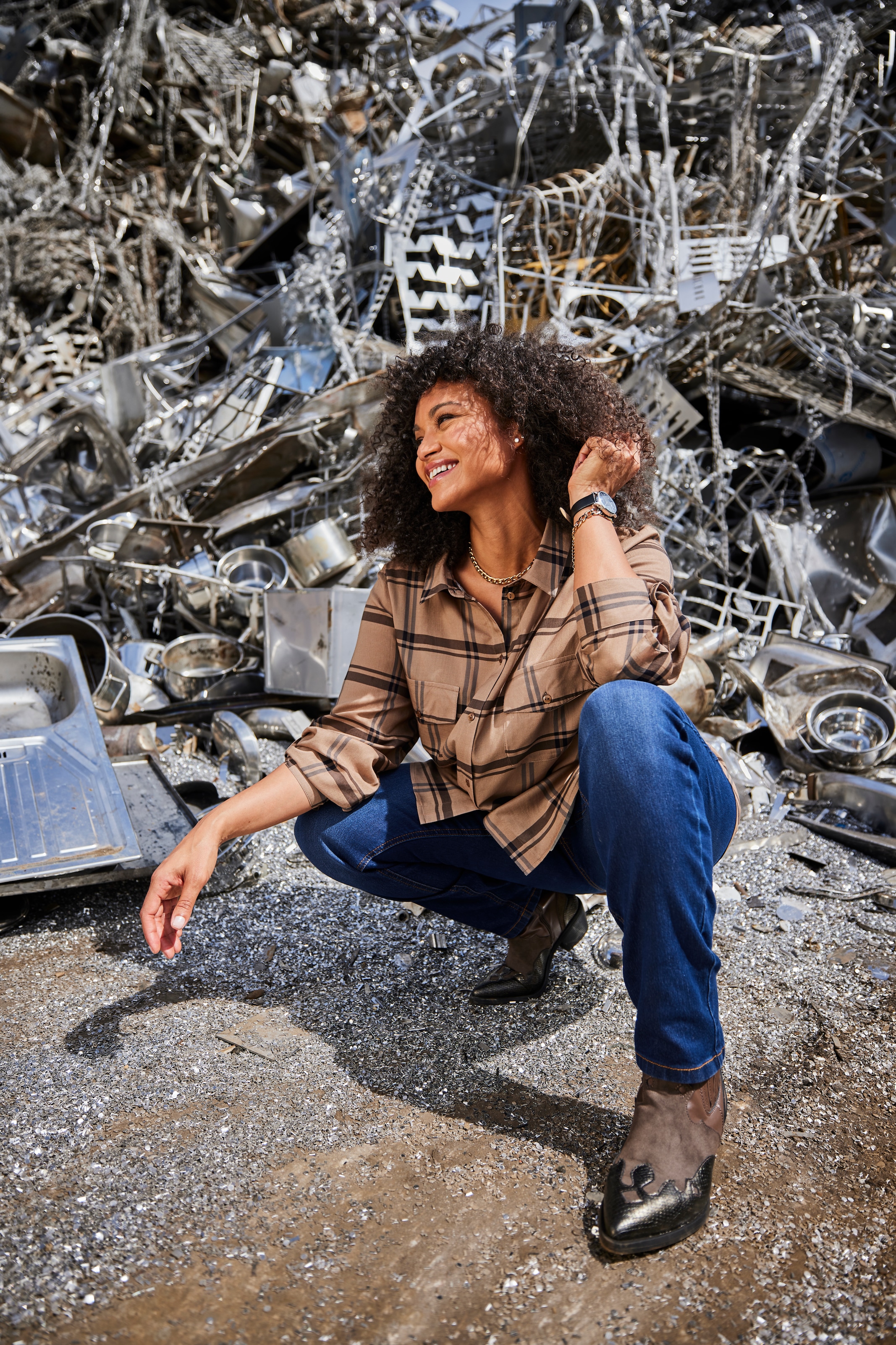 Aniston PLUS Gerade Jeans im 5-Pocket-Style - NEUE KOLLEKTION