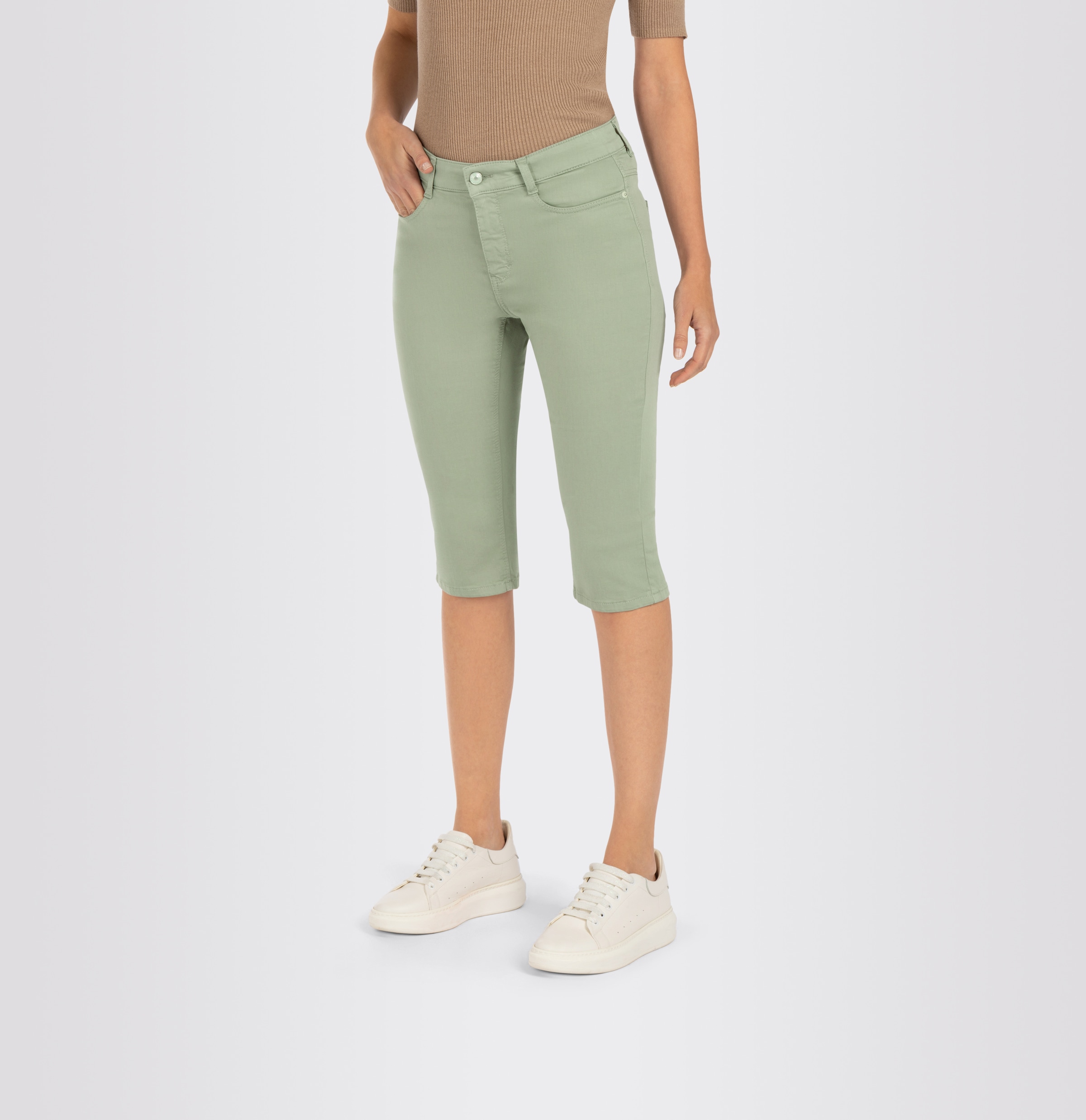 MAC Caprihose »Dream-Sun«, in hochelastischer Denim-Qualität mit figurformendem Shaping-Effekt