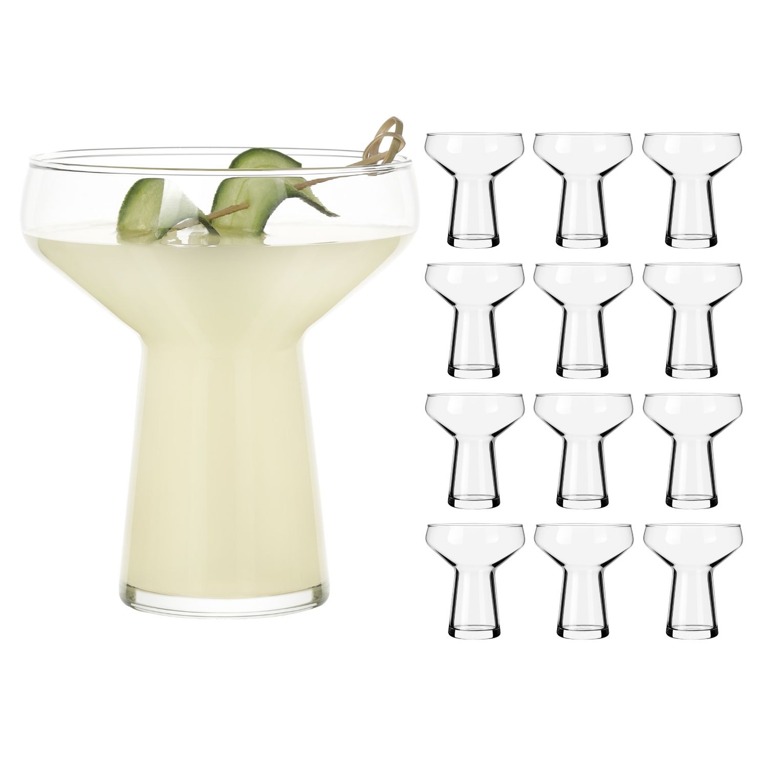 LIBBEY Glas »Coupe SYMBIO« 12er Set, H: 12,5, Ø: 11, 410 ml