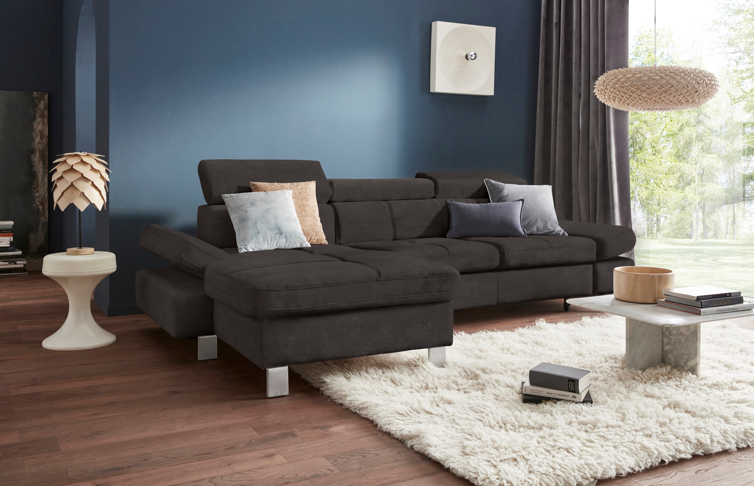 exxpo - sofa fashion Ecksofa »Fiji, hochwertige Detailverarbeitung im Sitz günstig online kaufen