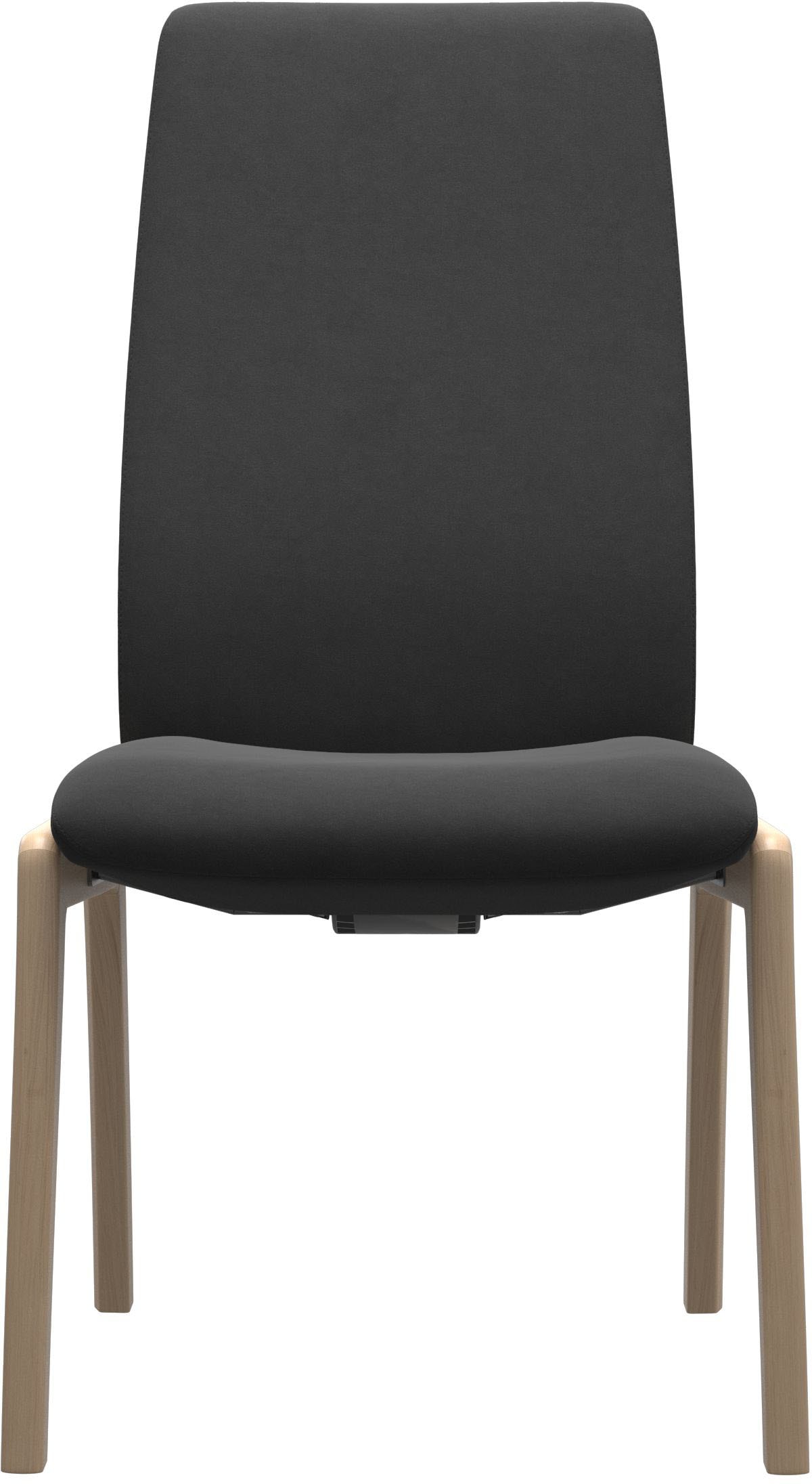 Stressless® Polsterstuhl »Laurel« () High Back, Größe L, mit abgerundeten Beinen in Schwarz
