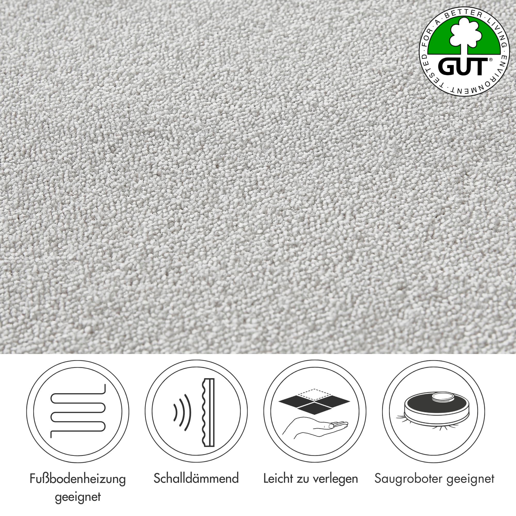 Andiamo Teppichboden »Florenz, Schlinge, Made in Belgium«, rechteckig, 8 mm günstig online kaufen