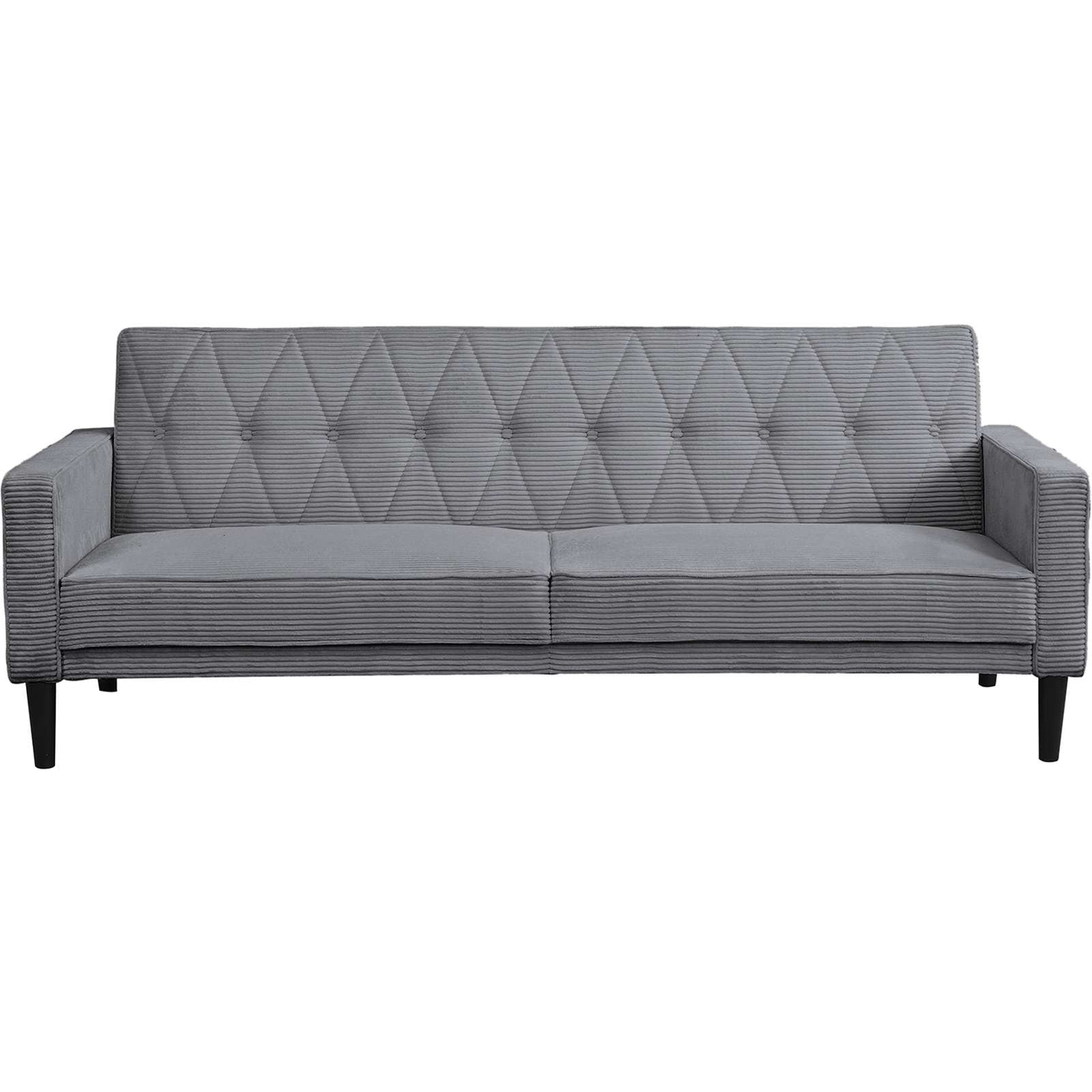 Dorel Home 3-Sitzer »Avon«, Schlafsofa 213cm, Bettfunktion (110/190cm), trendiger Cord o. Webstoff